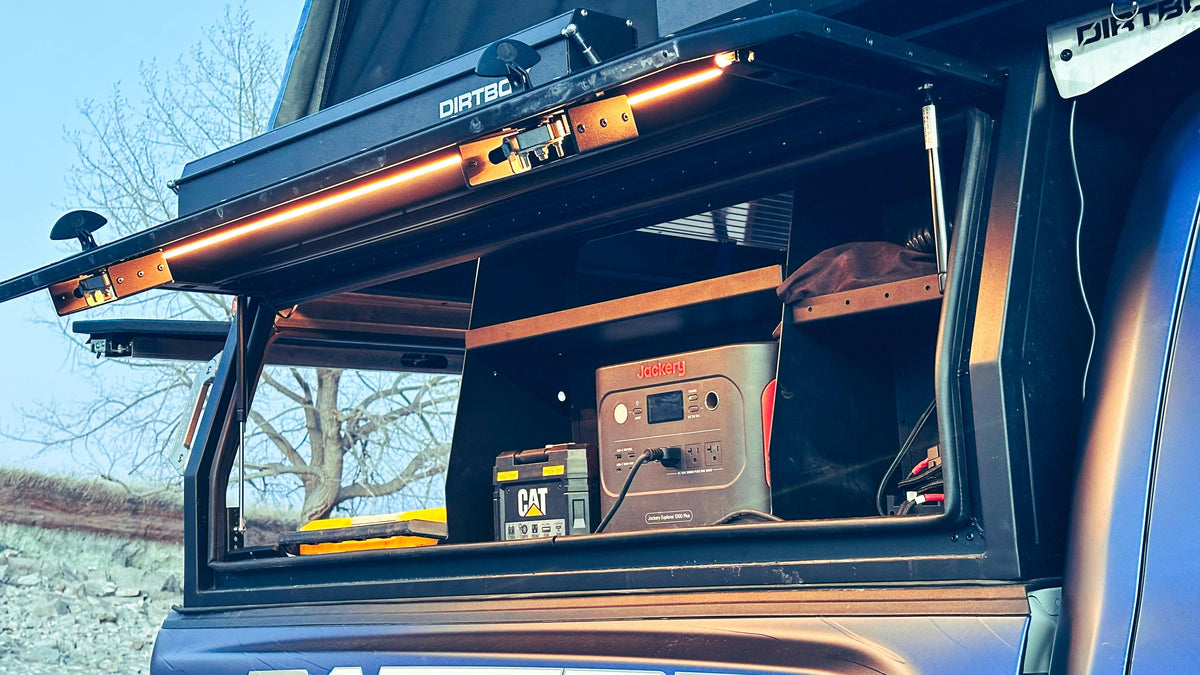 Canopy Camper Molle Box | Interior Side Storage & Electrical Mounting System