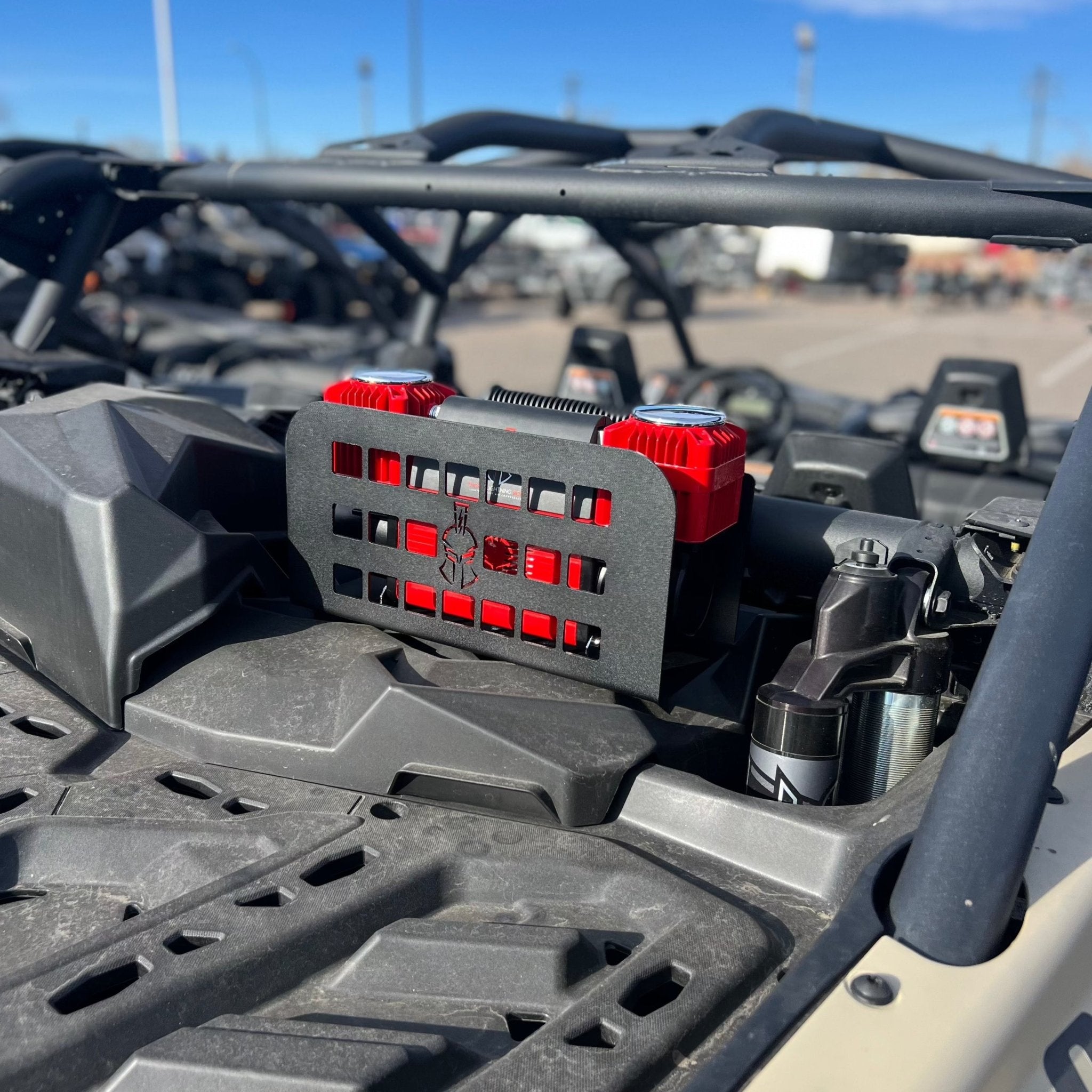 Thor's Lightning Refuge MOLLE Portable Air Compressor Mount for SxS/Can - Am/Polaris - Spirit of 1876Thor's Lightning Air Systems