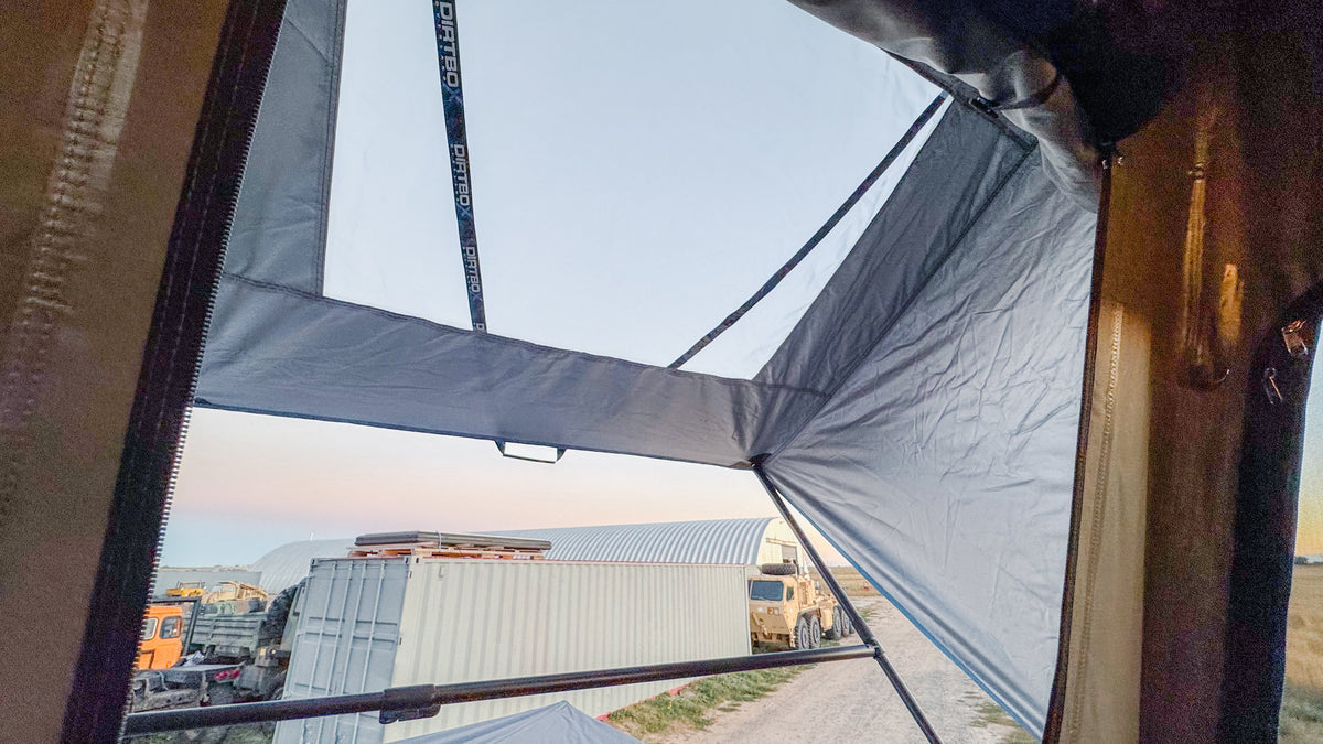 Dirtbox Canopy Camper – Modular Truck Camper Shell / Topper for Mid-Size & Full-Size Trucks (Tacoma, Rivian, Tundra, F-150, Quatermaster, Gladiator, Ram, Silverado)