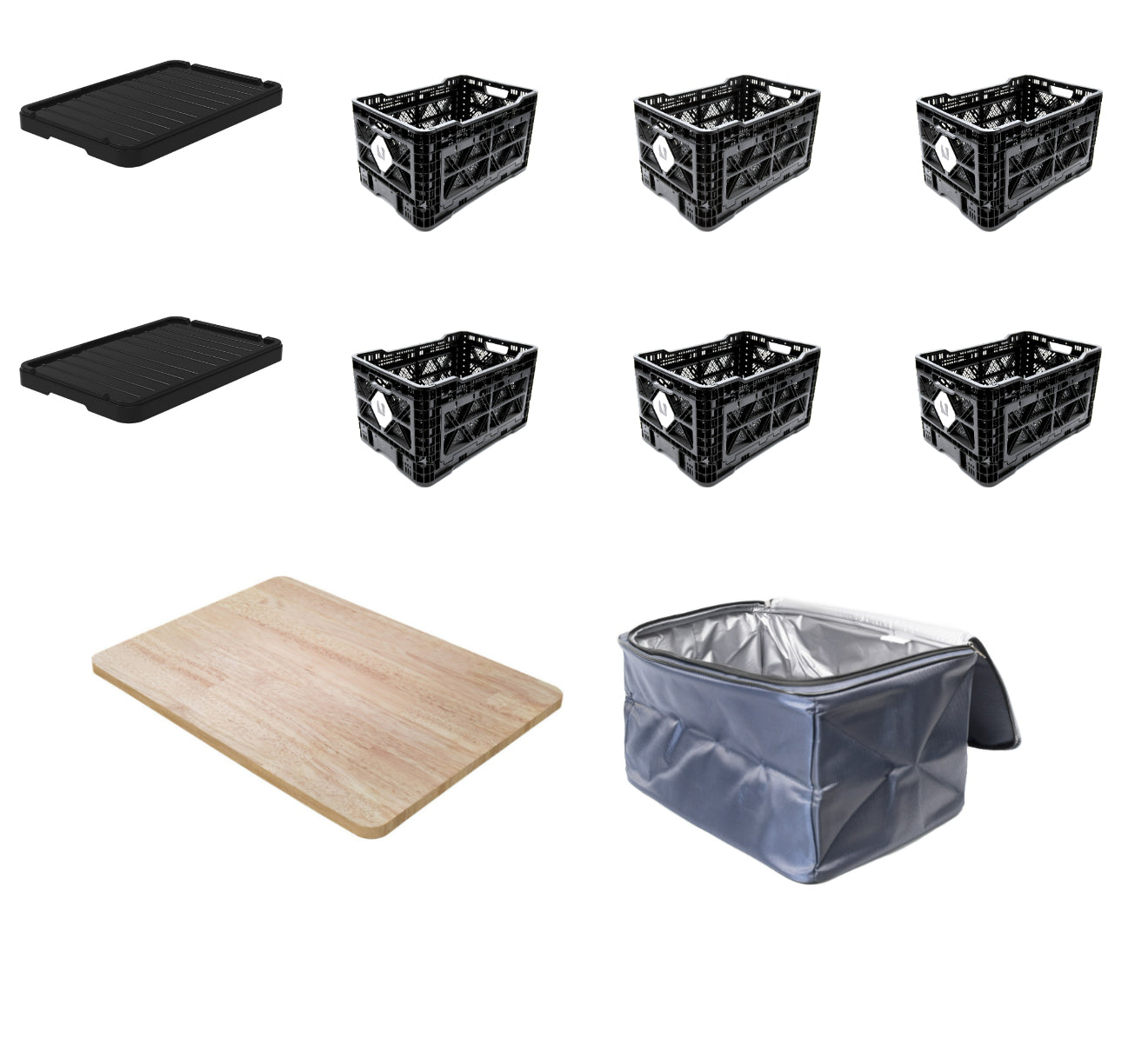 T-48 Jeep Wrangler Camping Bundle – 6 Crates