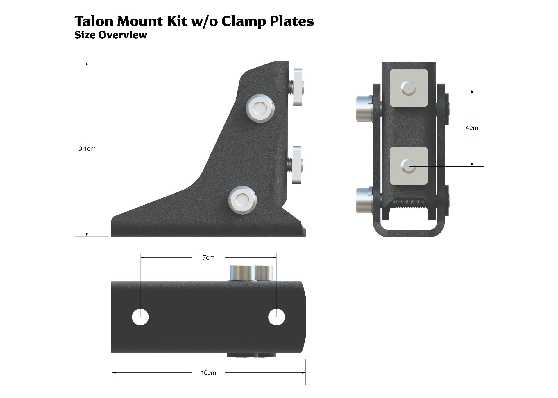 Crosswing Talon Mount Kit - Spirit of 1876 - Kammok