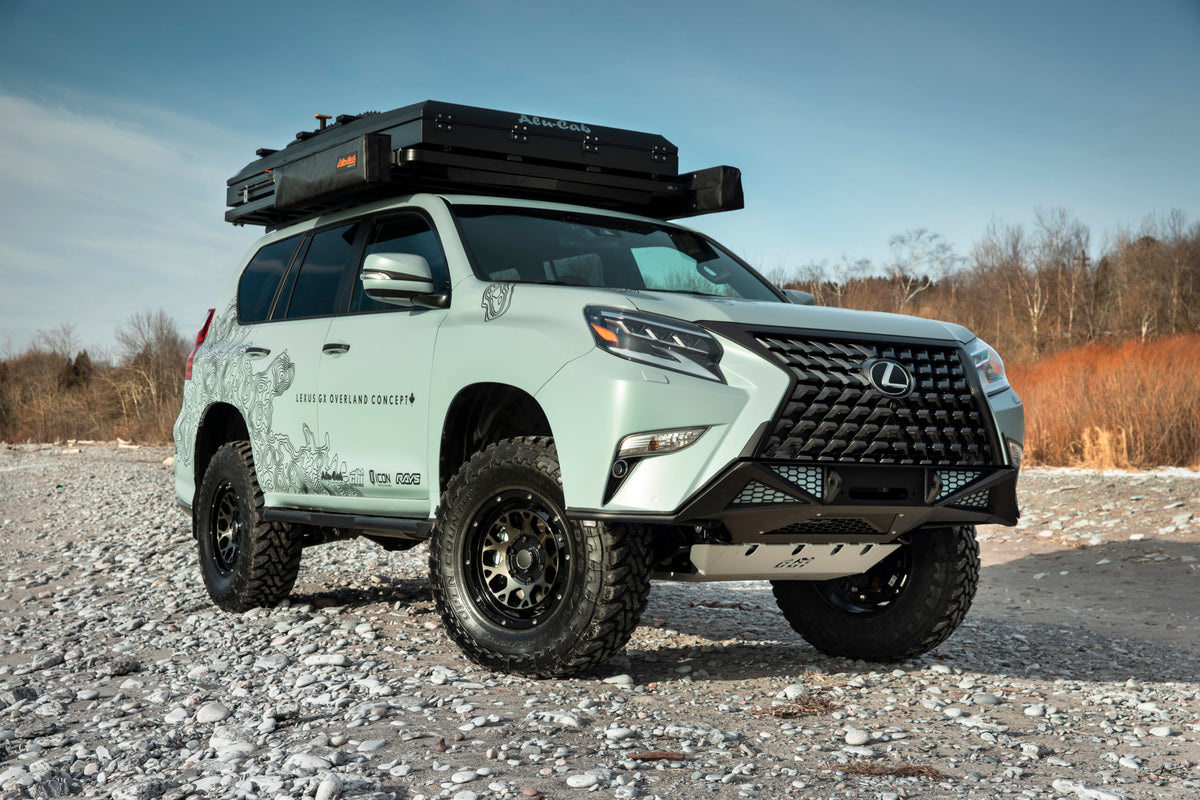 Lexus GX460 Overland Bolt On Rock Sliders | 2010-2020