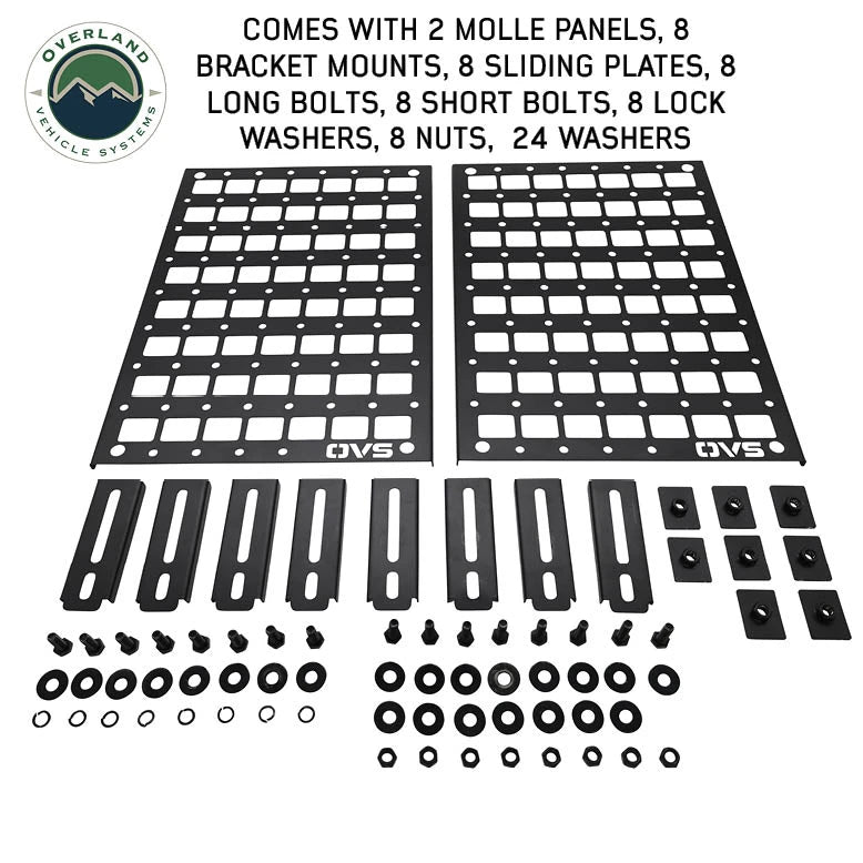 OVS Bulkhead Molle Panels (Pair) for Expedition Truck Cap