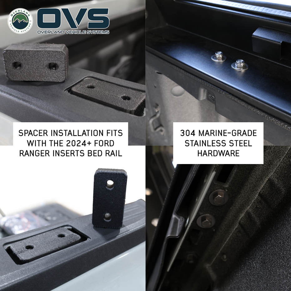 OVS Expedition Truck Cap for 2024-2025 Ford Ranger 5' Bed