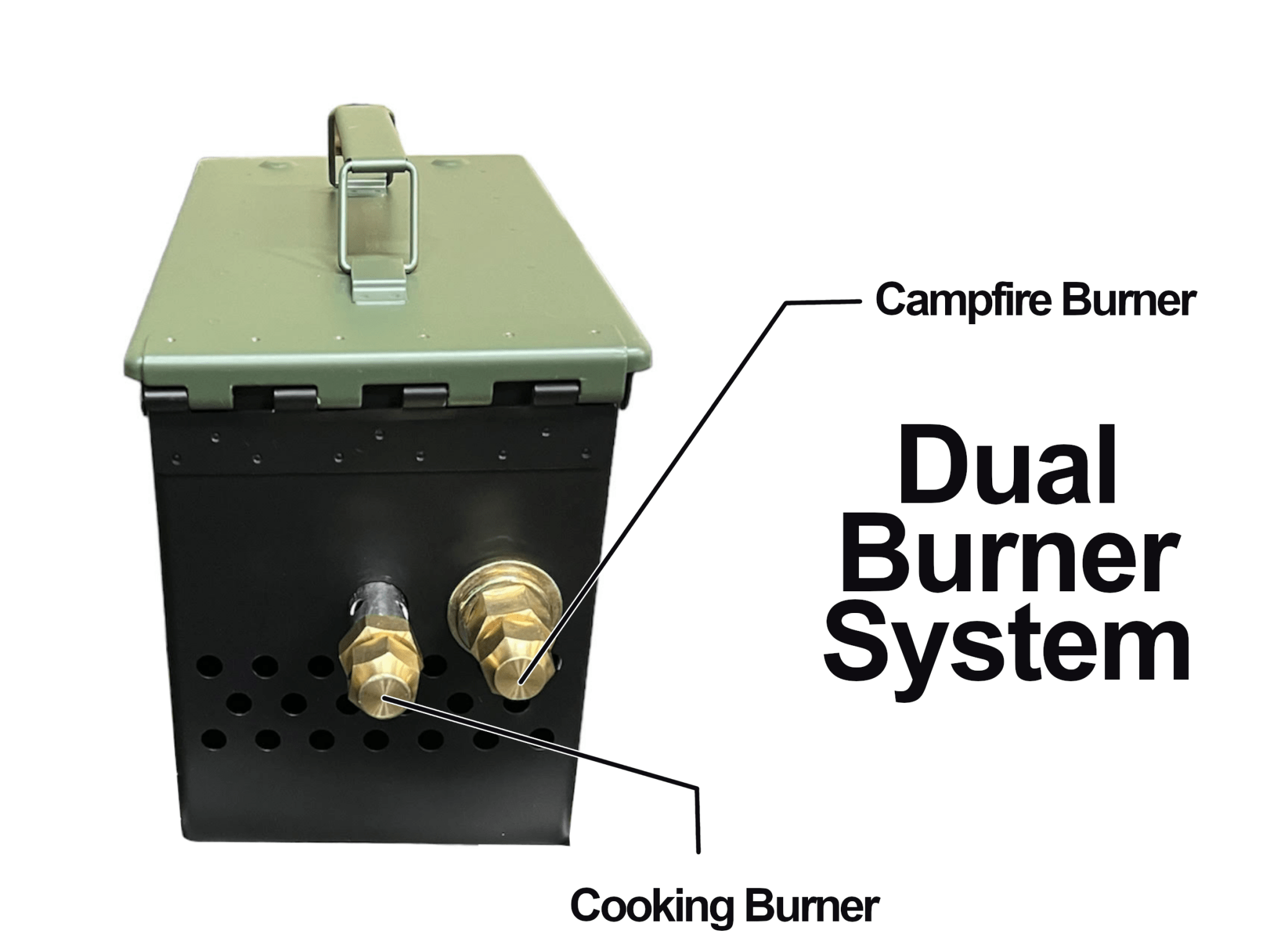 The Original LavaBox Combo: Our Bestseller - Spirit of 1876 - LavaBox Portable Campfire