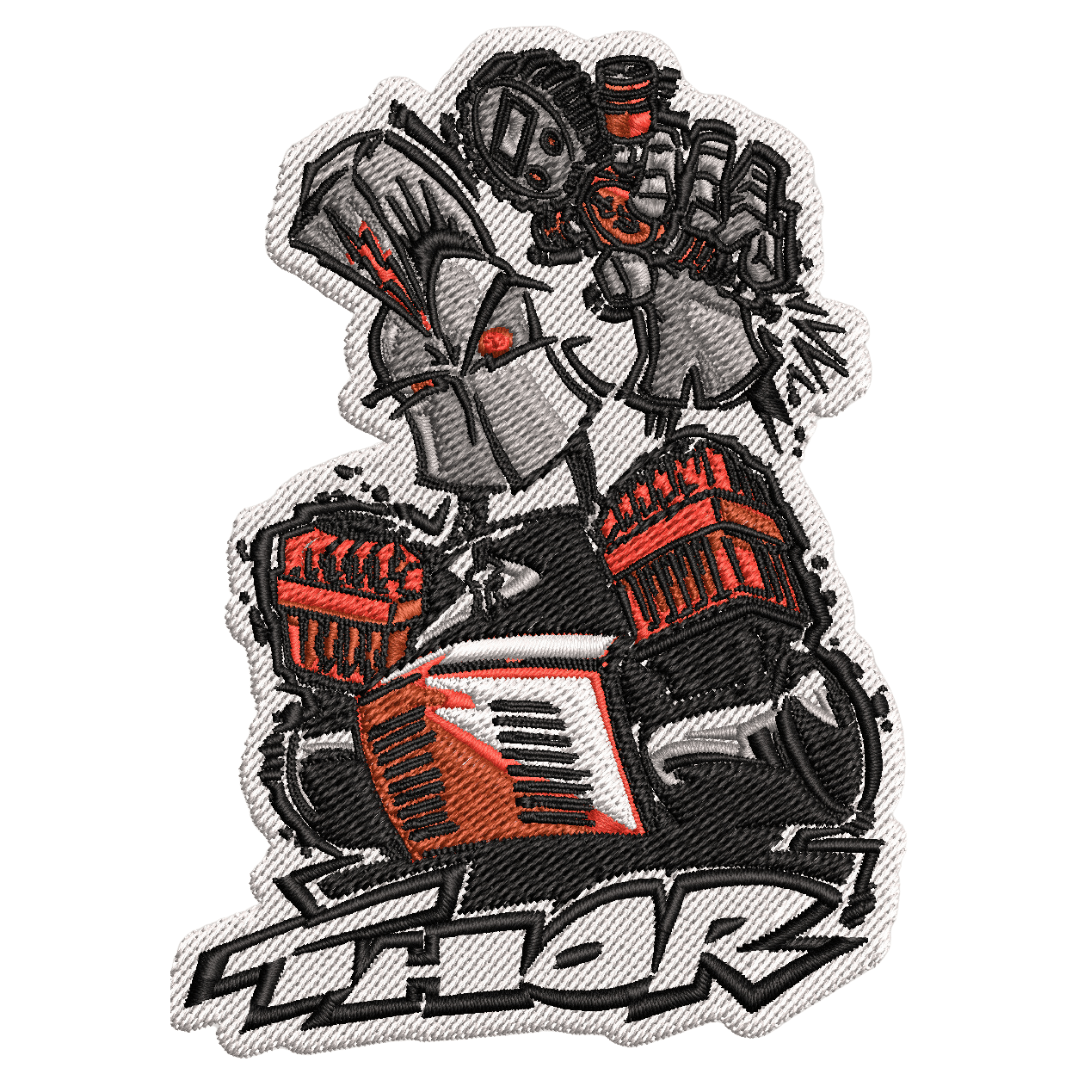 Thor's Lightning Embroidered Patch - Spirit of 1876Thor's Lightning Air Systems