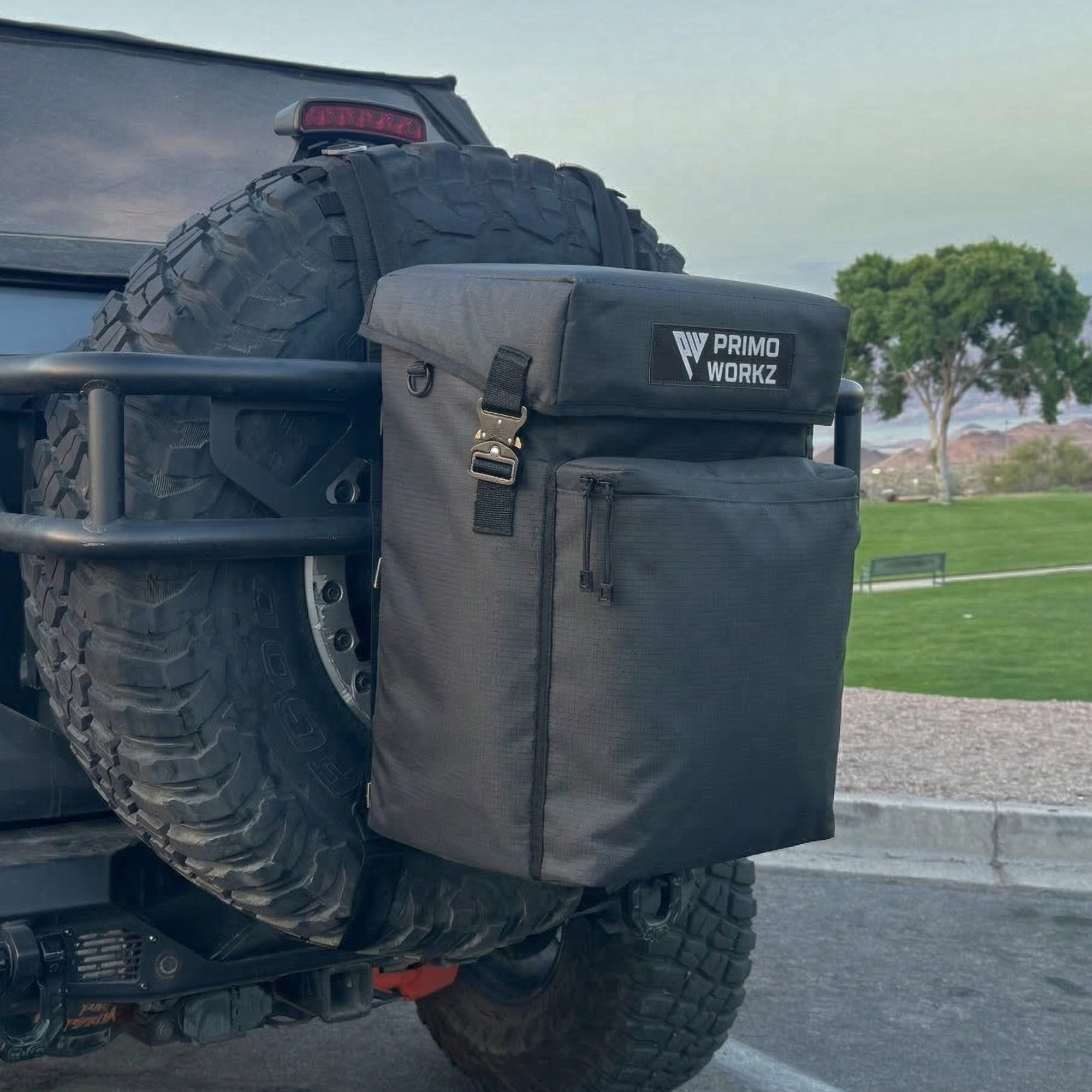 Spare Tire Cargo Bag - Spirit of 1876Primo Workz
