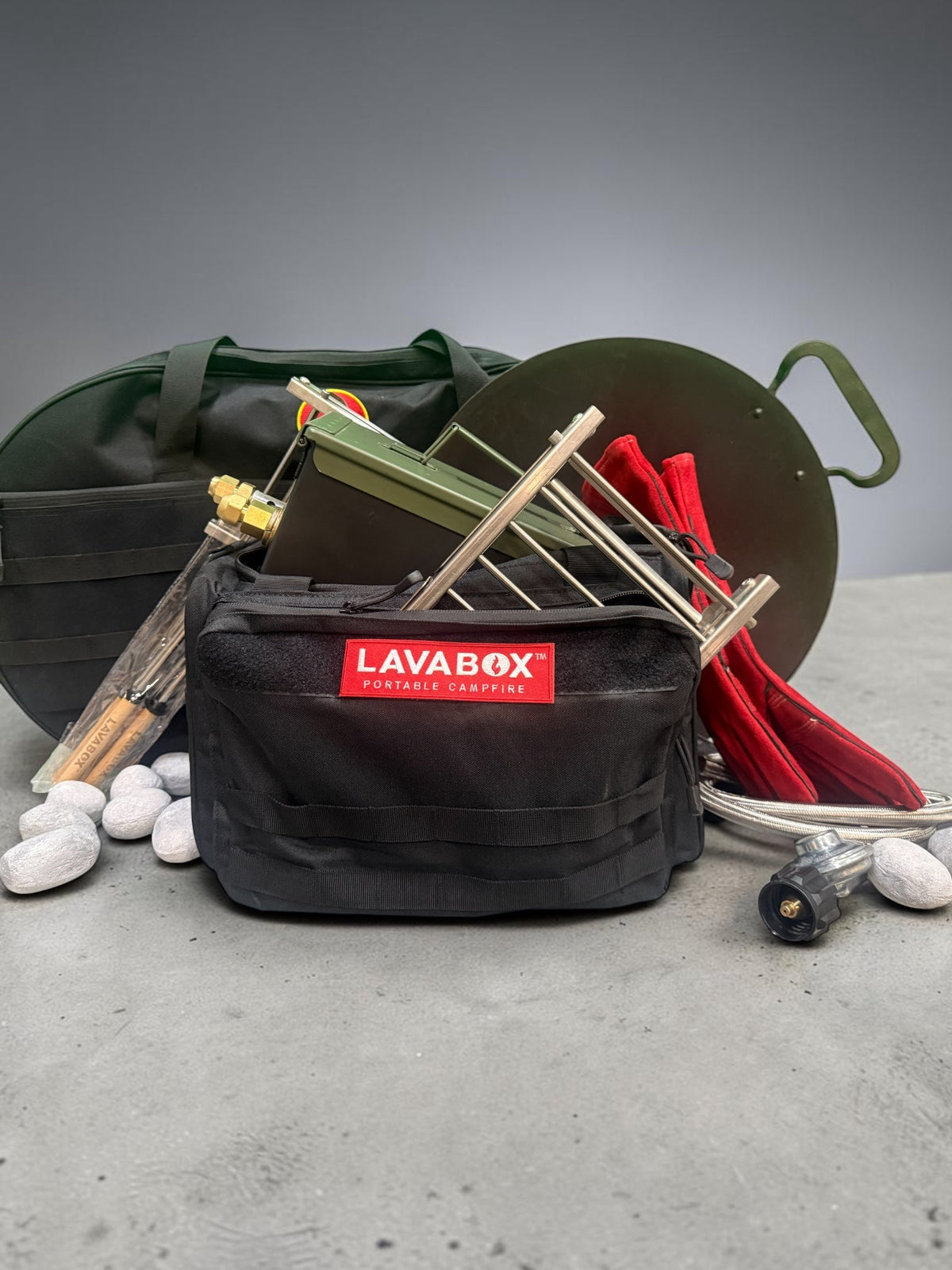 Bugout Bag - Spirit of 1876 - LavaBox Portable Campfire