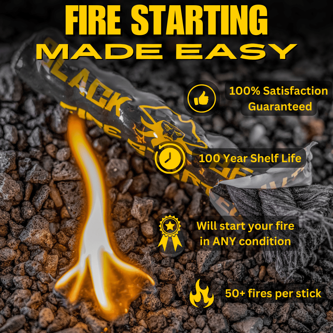 Pirates Plunder - Fire Starter Kit - Spirit of 1876 - Black Beard Fire Starters