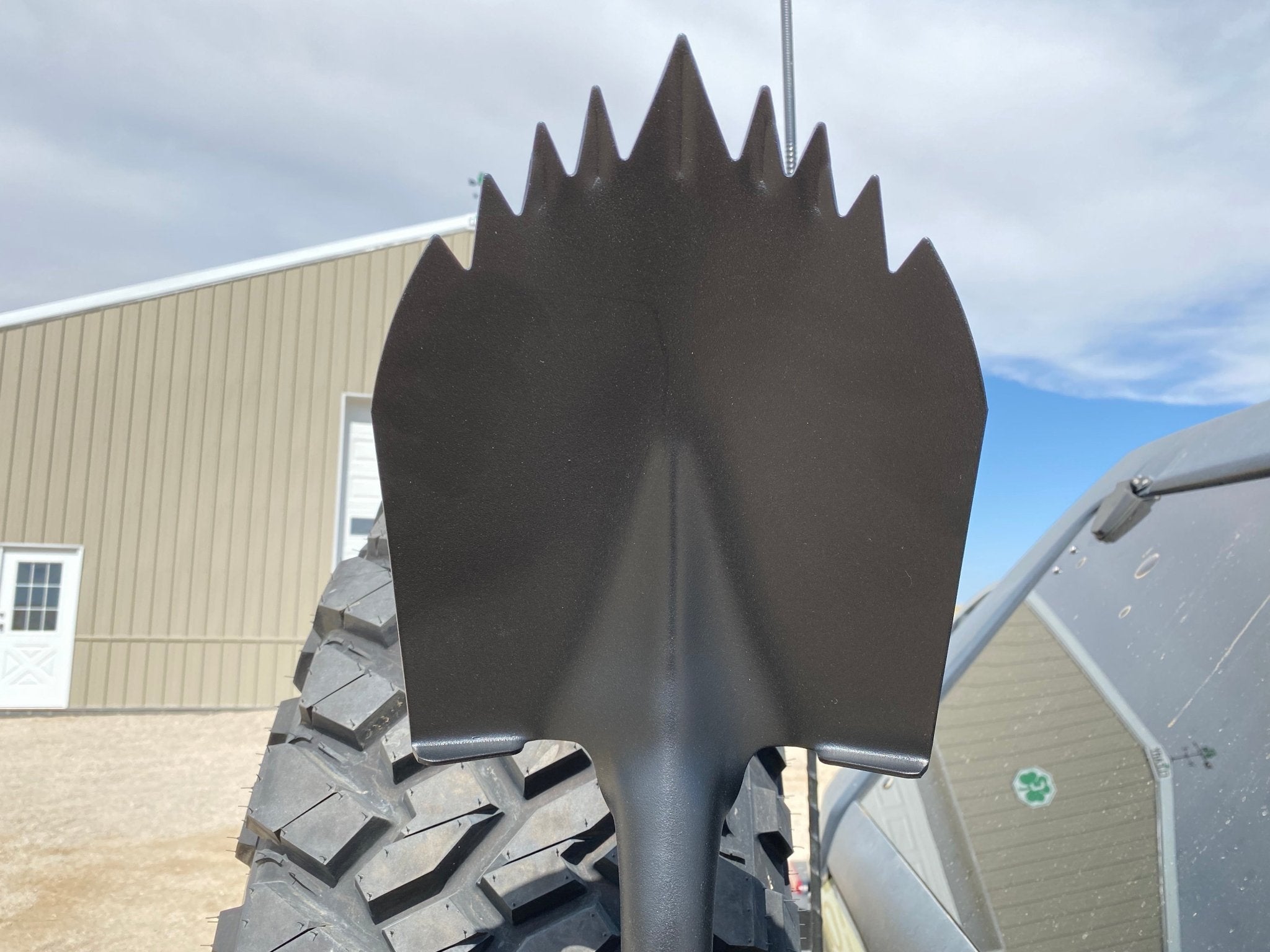 Krazy Beaver Shovel (Black Textured Head / Yellow Handle 45635) - Spirit of 1876