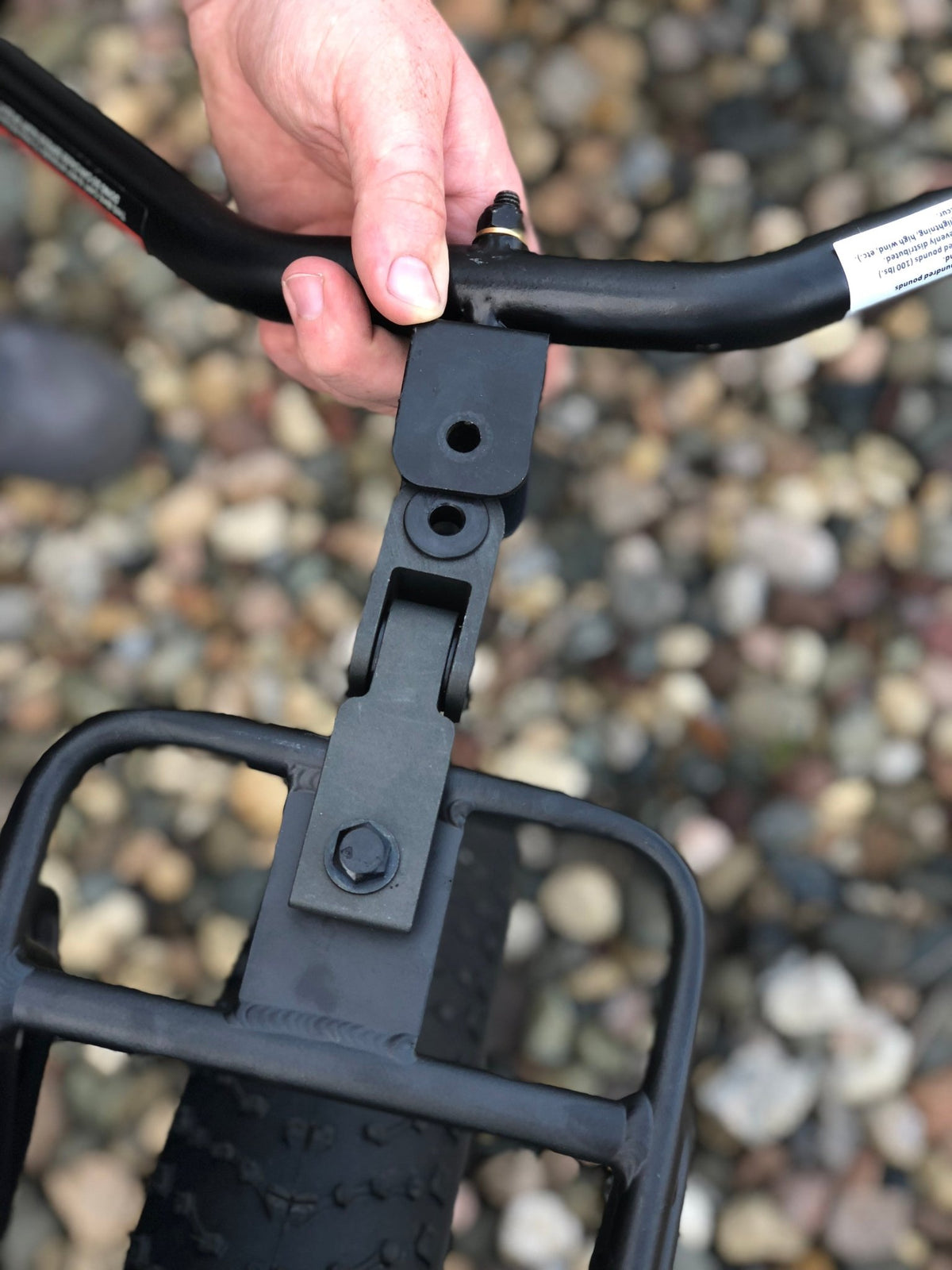 Additional Hitch for Aluminum Bike/Hand Cart - Spirit of 1876 - Rambo Bikes