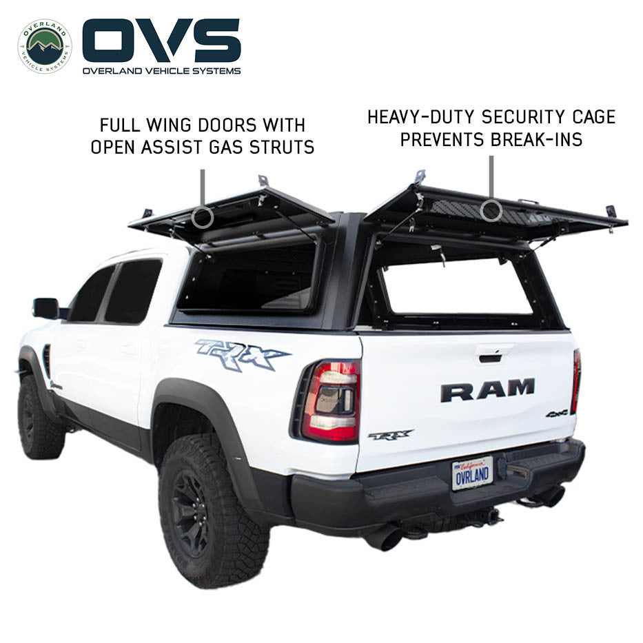 OVS Expedition Truck Cap for 2019-2027 Ram 1500 5.7' Bed