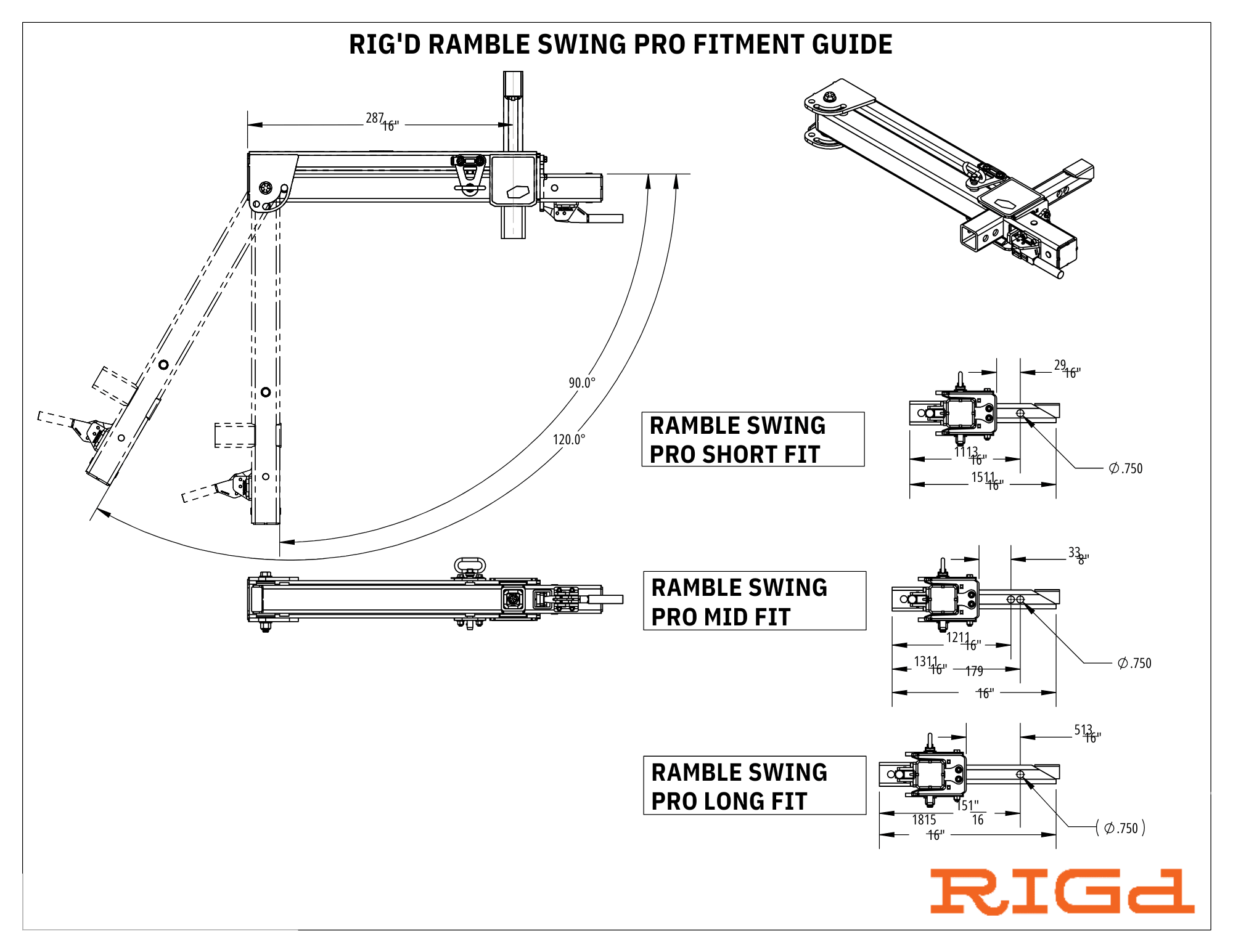 RambleSwing® Pro - Spirit of 1876RIGd Supply