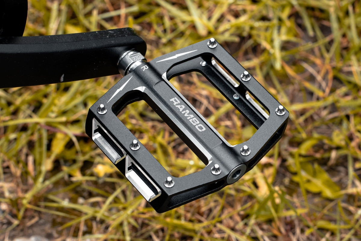 Rambo Large Platform Anti-Slip Pedals - Spirit of 1876 - Rambo Bikes