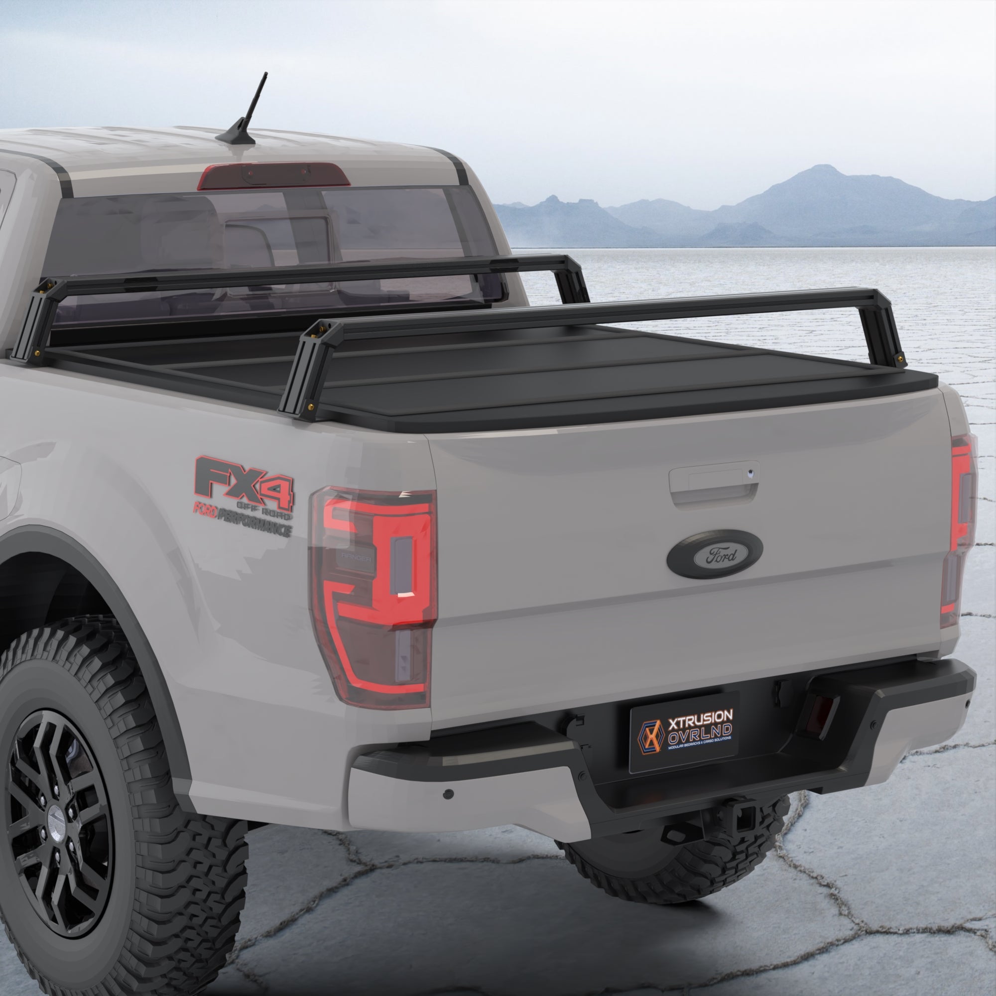 XBRS - CrossBar Kit for Ford Ranger - Spirit of 1876 - Xtrusion Overland
