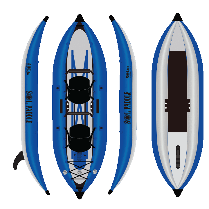 SOLduo Double Inflatable Kayak