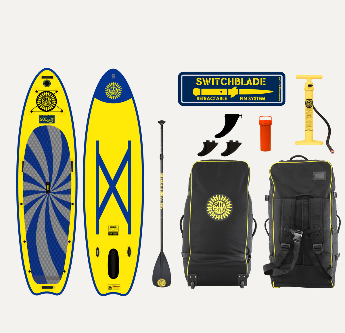 SOLrey Inflatable Paddle Board
