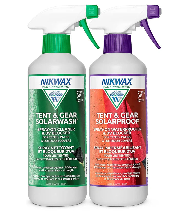 Overland(ish) NikWax 2 part Hydrophobic Solution