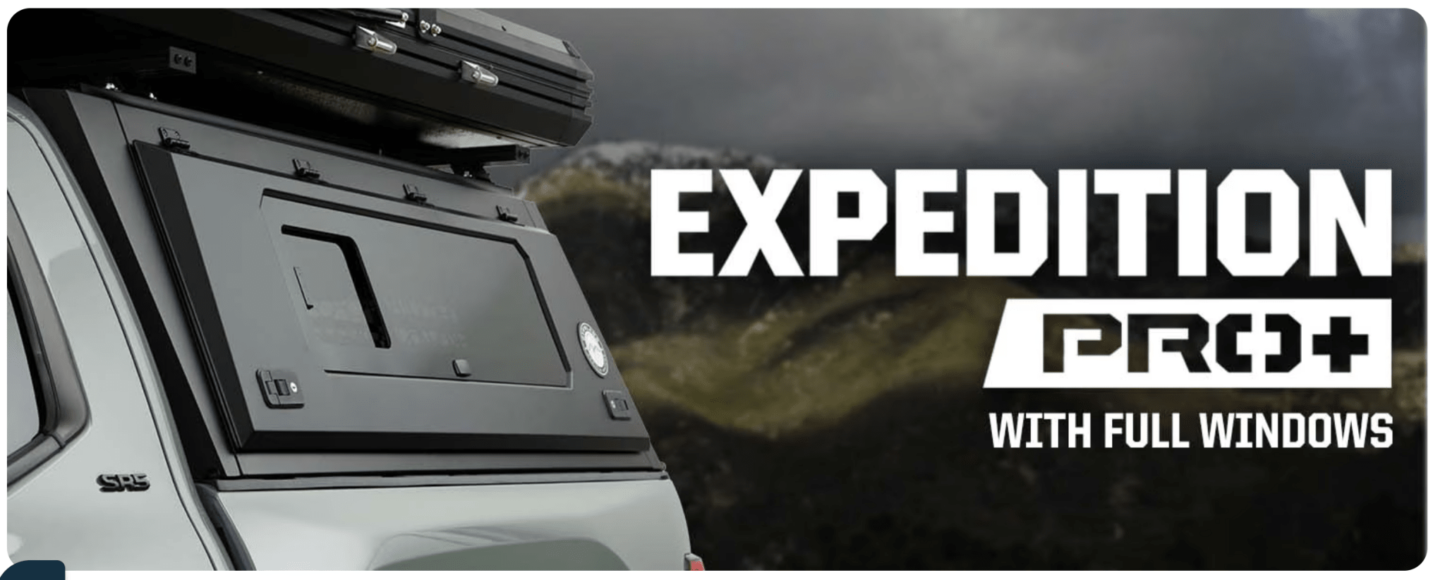 Expedition - Pro+ Truck Cap W/ Full Window Wing Doors, and 3rd Brake Light - Spirit of 1876 - Spirit of 1876