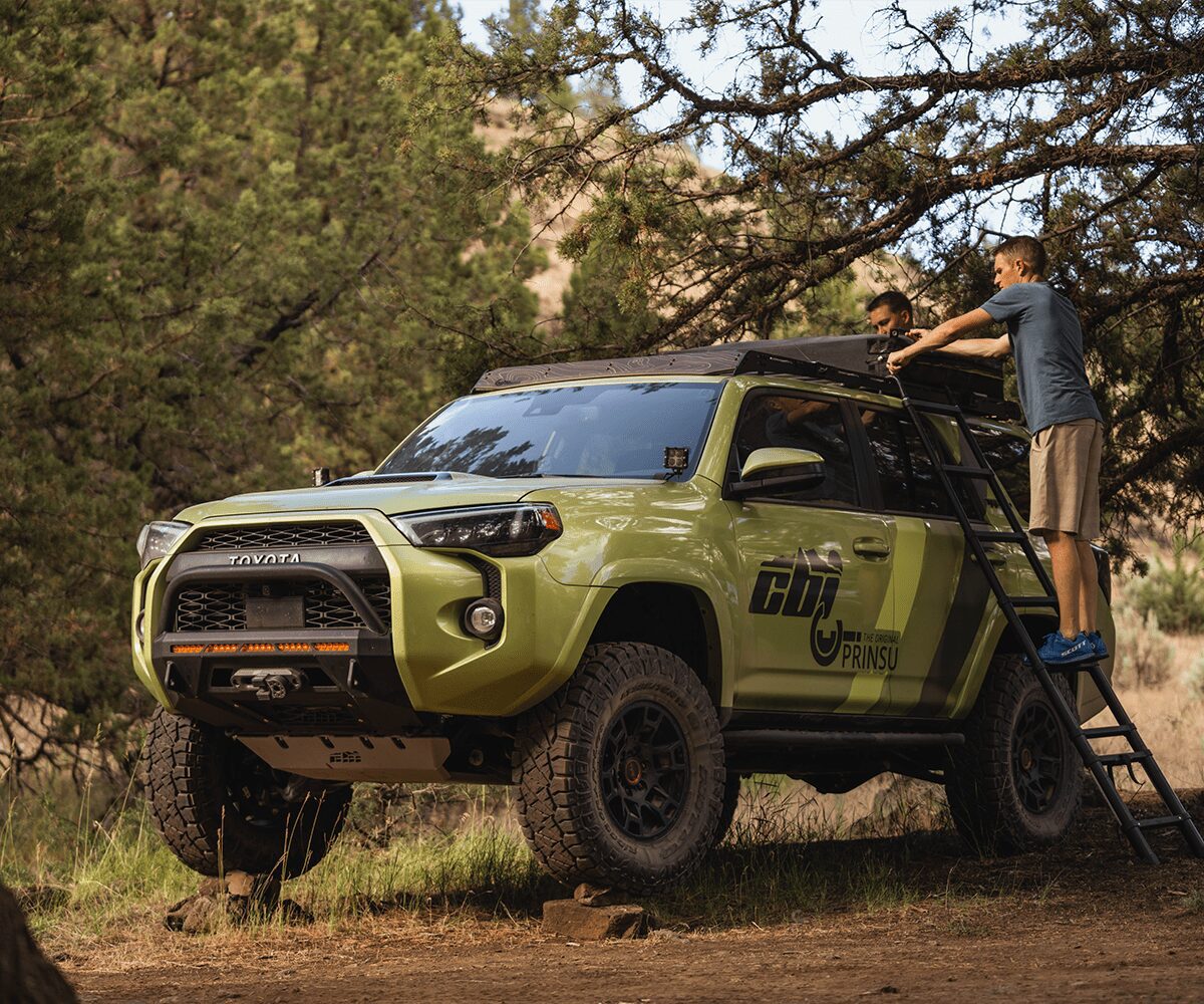 Prinsu Toyota 4Runner  Roof Rack Full Non-Drill | 2010-2022