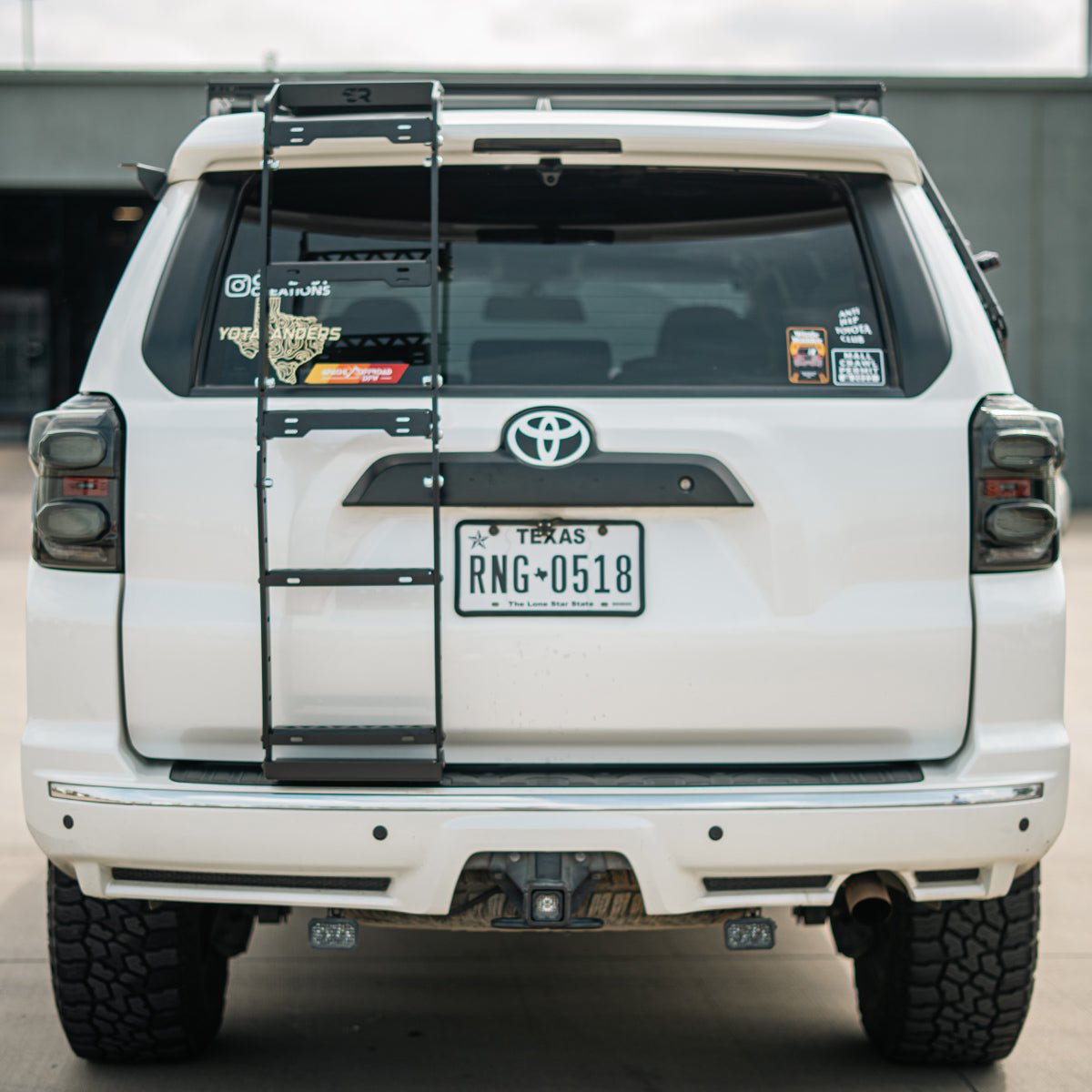 Rear Hatch Ladder For 2010-2024 Toyota 4Runner - Spirit of 1876 - Dealers of Cali Raised LED