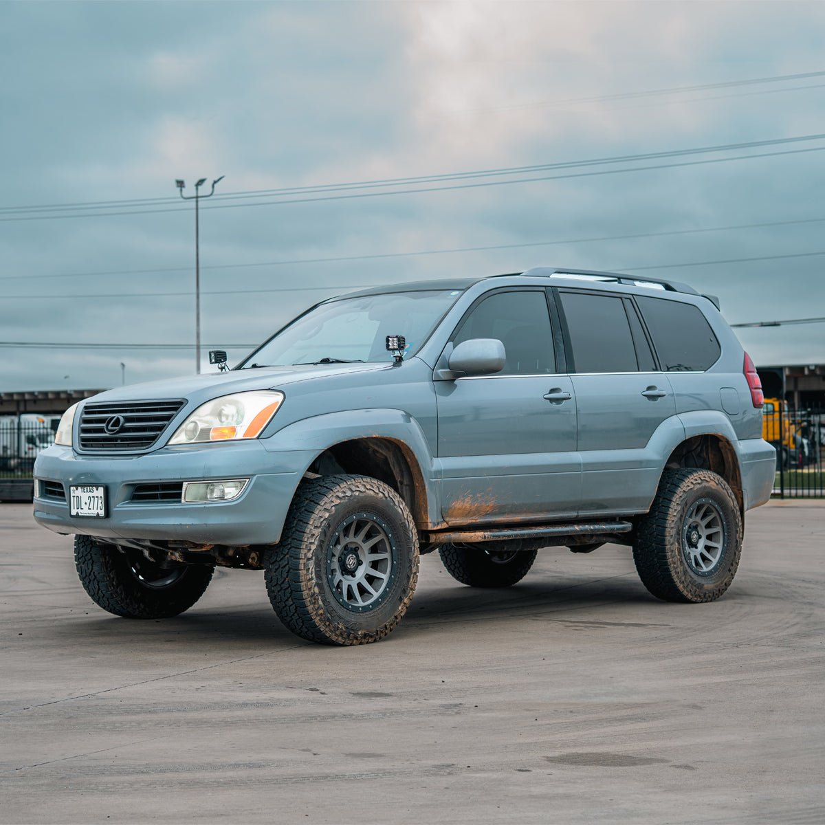 Step Edition Rock Sliders For 2003-2009 Lexus GX470 - Spirit of 1876 - Dealers of Cali Raised LED