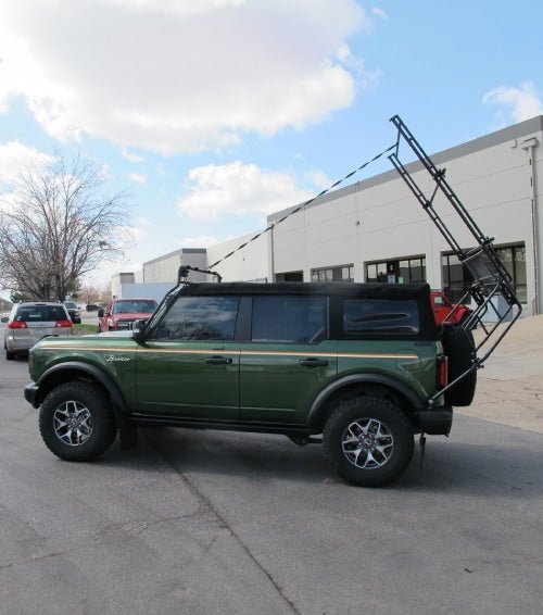 Gobi Ford Bronco 4dr Soft Top Stealth Roof Rack - Spirit of 1876Gobi