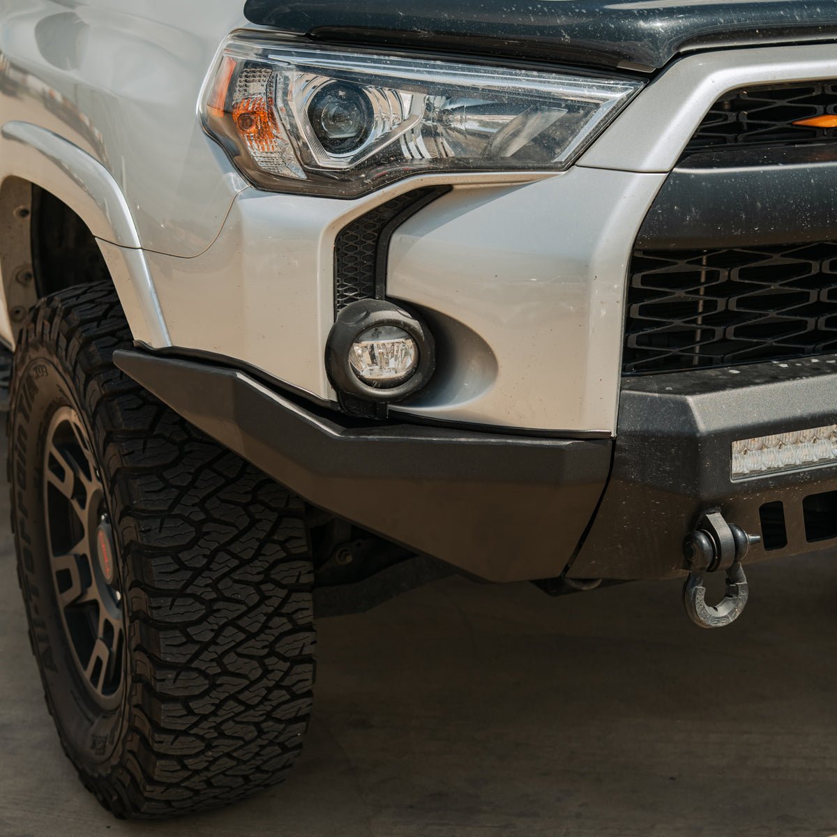2014-2024 Toyota 4Runner Stealth Bumper High Clearance Side Wings - Spirit of 1876 - Dealers of Cali Raised LED