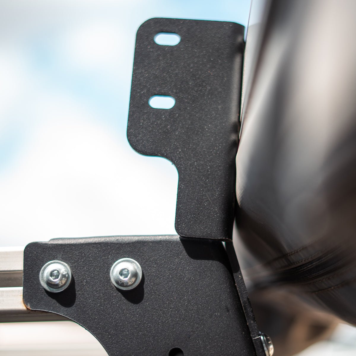 Bed Rack Awning Mount Bracket - Spirit of 1876 - Dealers of Cali Raised LED