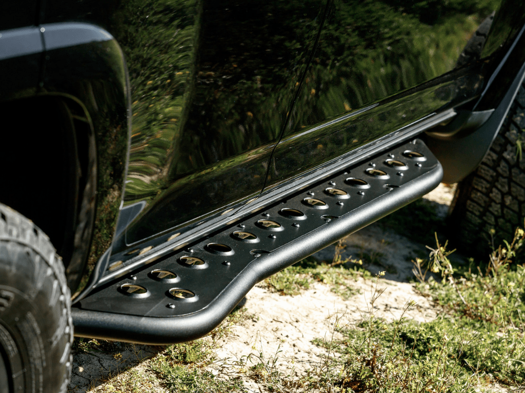 Step Edition Bolt On Rock Sliders For 2010 - 2024 Toyota 4Runner - Spirit of 1876 - Dealers of Cali Raised LED
