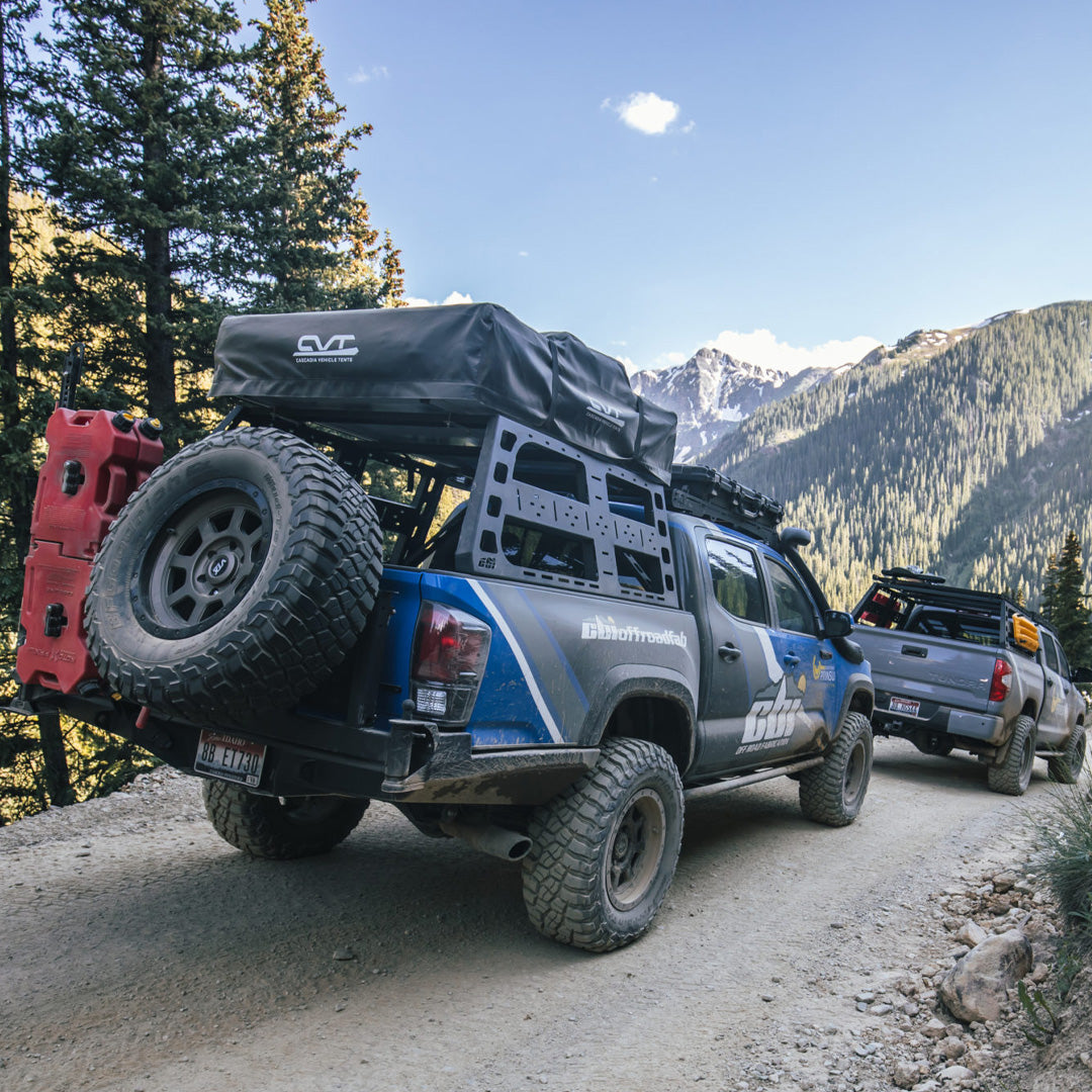 Toyota Tacoma Roof Rack Height Bed Rack | 2005-2022