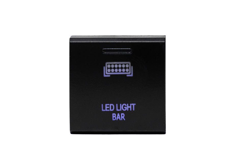 Toyota OEM Square Style "LED LIGHT BAR" Switch - Spirit of 1876 - Dealers of Cali Raised LED