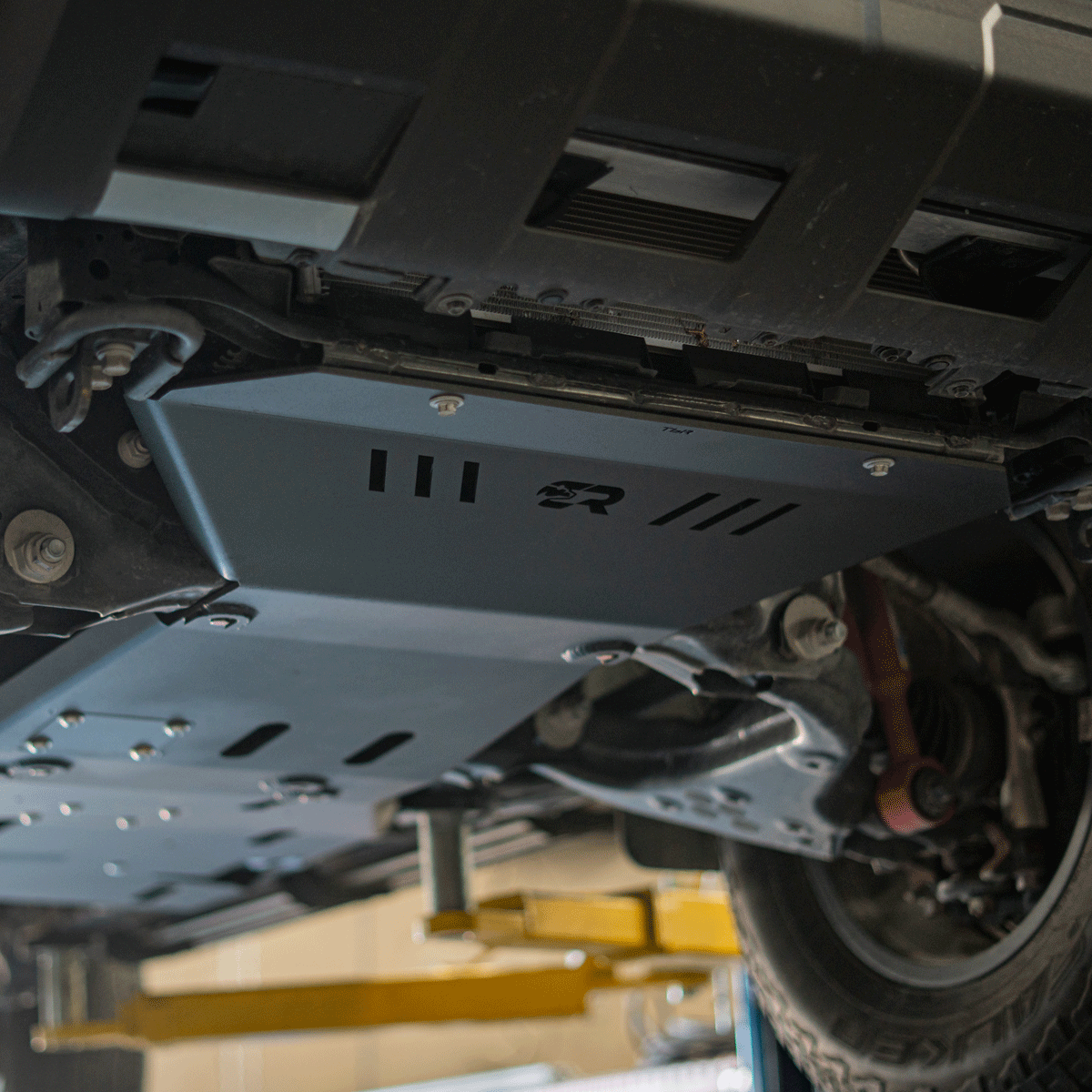 2025+ Toyota 4Runner Front Skid Plate - Steel/Aluminum | Cali Raised LED - Spirit of 1876Dealers of Cali Raised LED