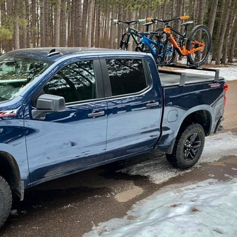 Silverado & Sierra 1500/2500/3500 (2007 - Present), Low Profile Bed Rack