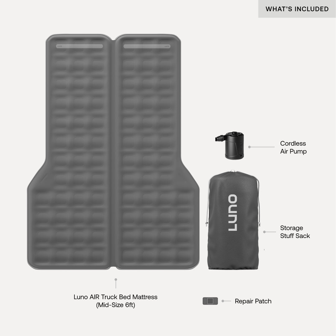 AIR Truck Bed Mattress - Spirit of 1876 - Luno®