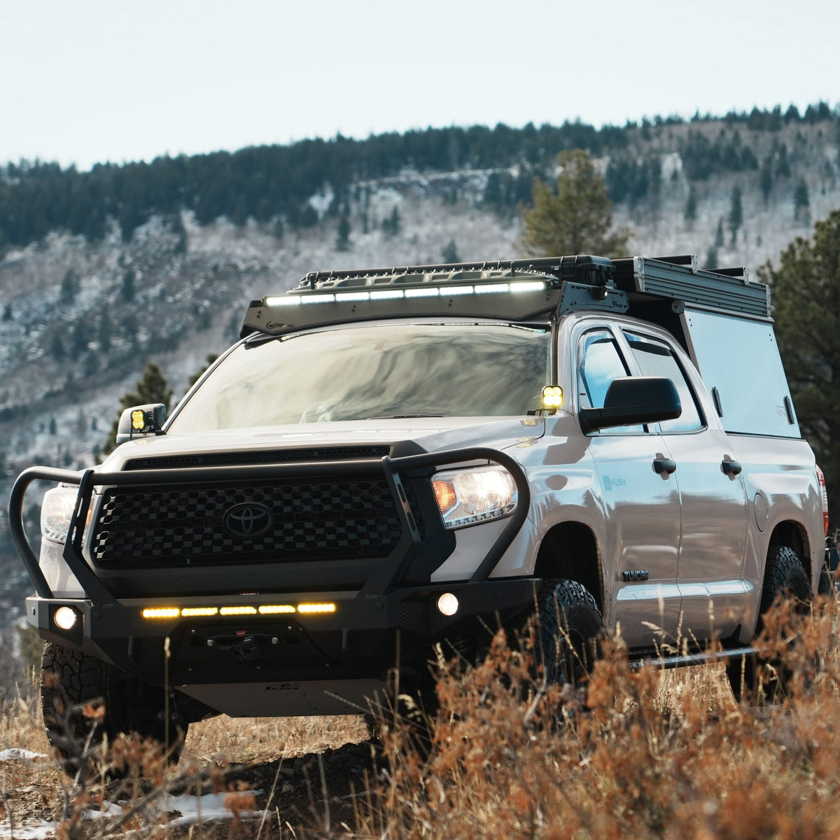 Prinsu Toyota Tundra 2nd Gen CrewMax Camper Pro Roof Rack | 2007-2021