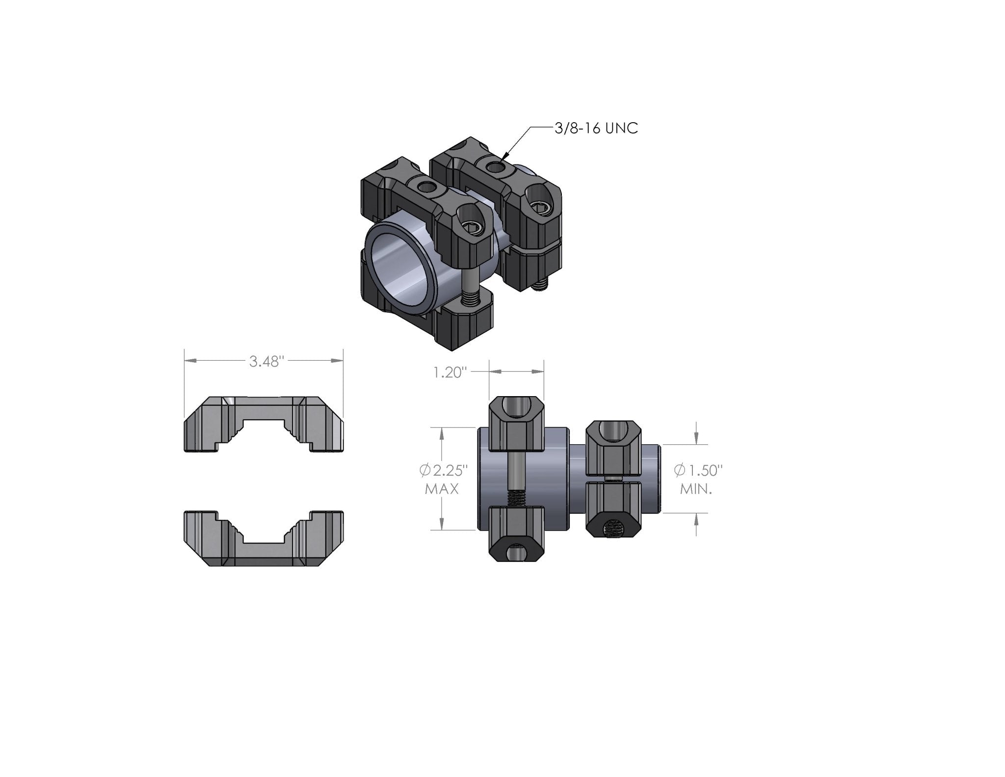UMD - Universal Mount Device (Pair) - Spirit of 1876 - Agency6.com
