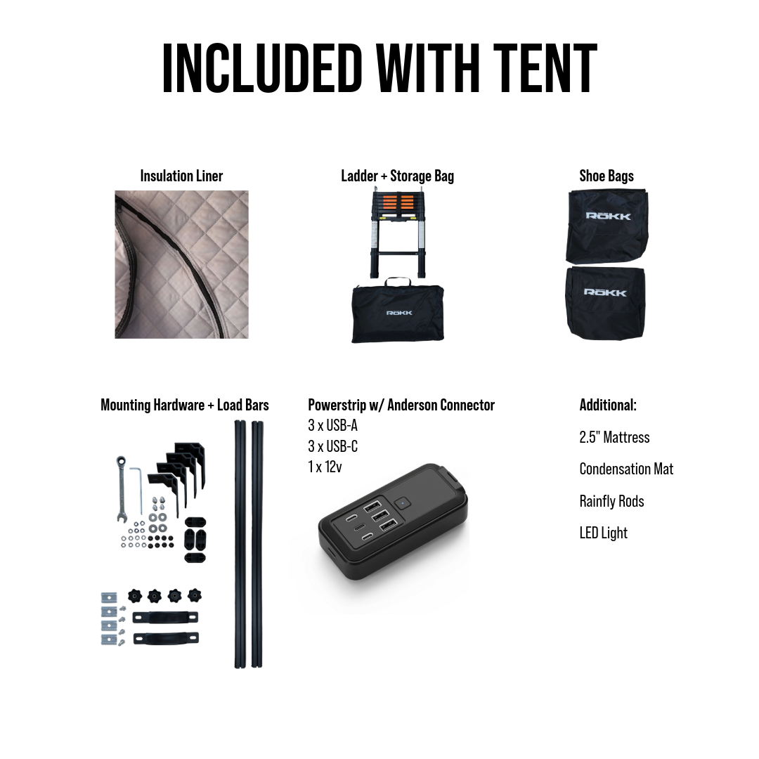 The ÖVRLNDR 2P (Tan) & FREE RTT Awning