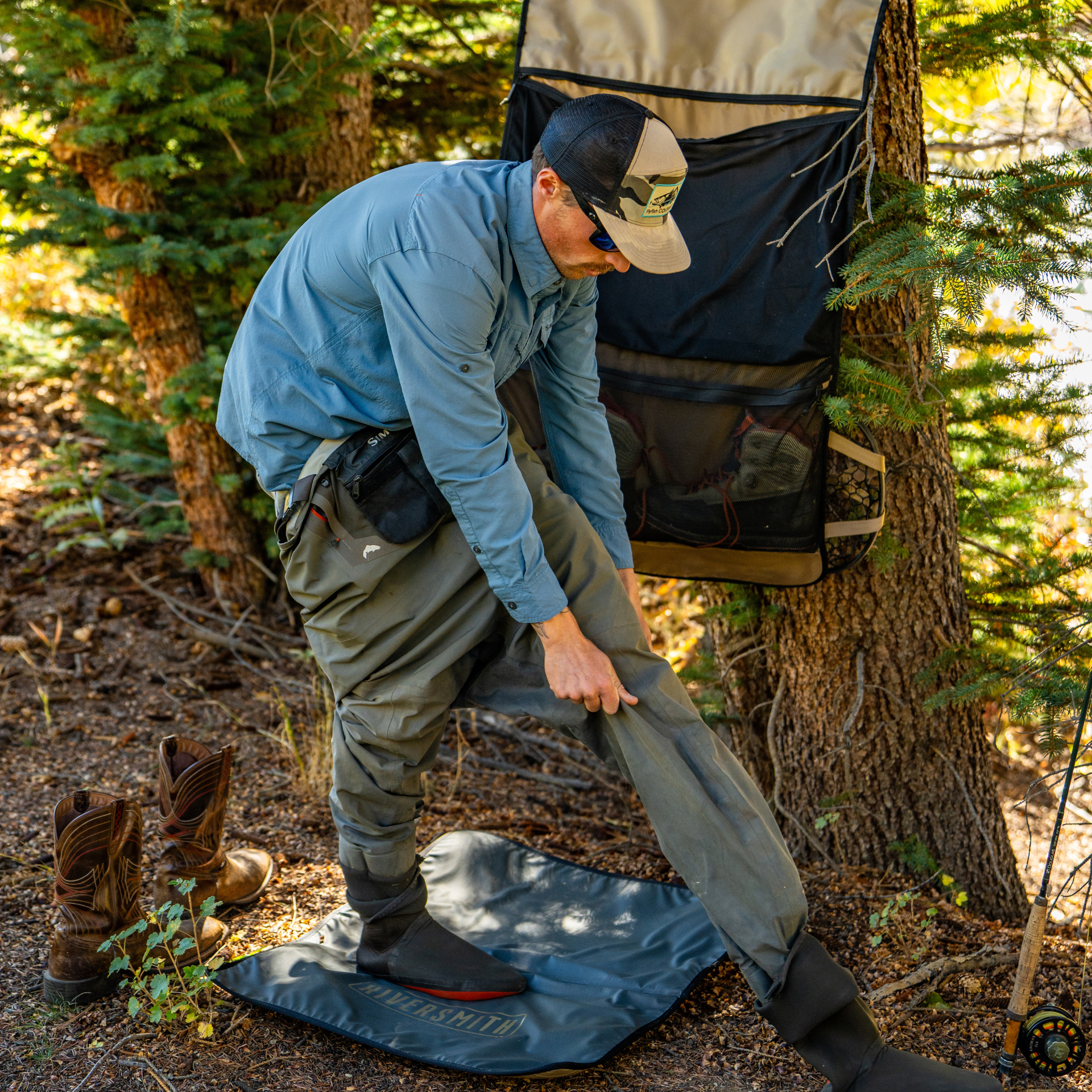 The Gear - Roll: Wader Bag - Spirit of 1876 - Riversmith Inc