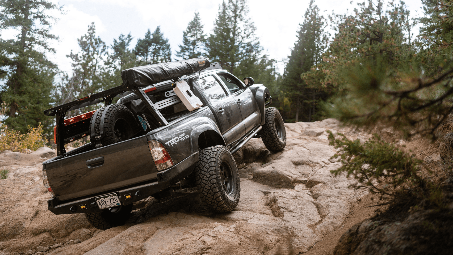 Toyota Tacoma Rack Height PAK System Bed Rack - Spirit of 1876Sherpa Equipment Company