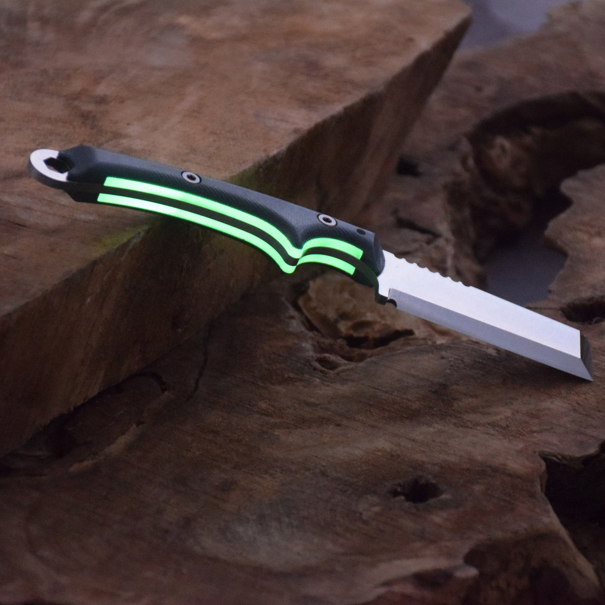 Flicker Feather Survival EDC Chisel Blade