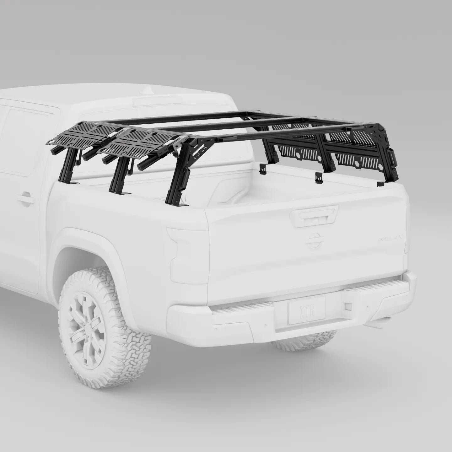 Nissan Frontier Pre-configured XTR3 Bed Rack + Popular Builds & MOLLE Packages - Spirit of 1876 - Xtrusion Overland