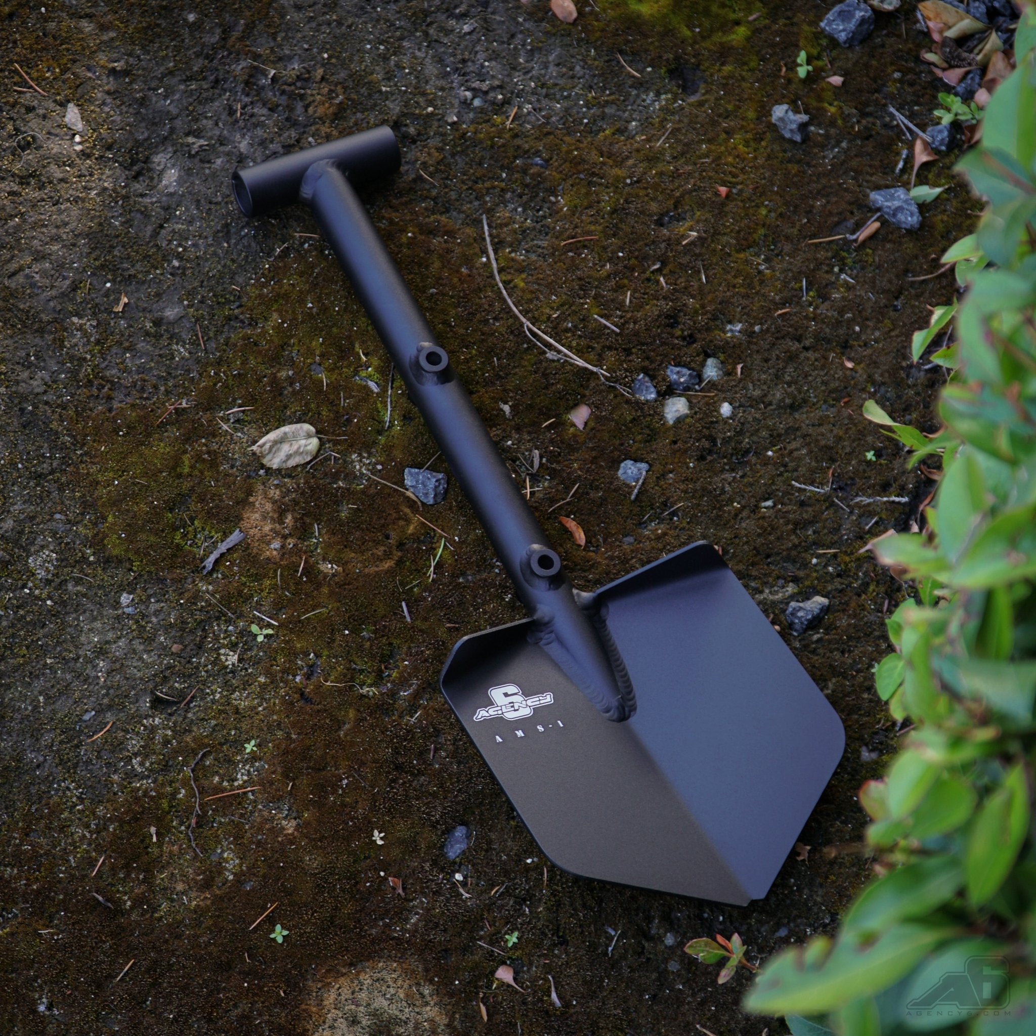 A6™ Adventure Mini Shovel (AMS-1) - BLACK - Spirit of 1876
