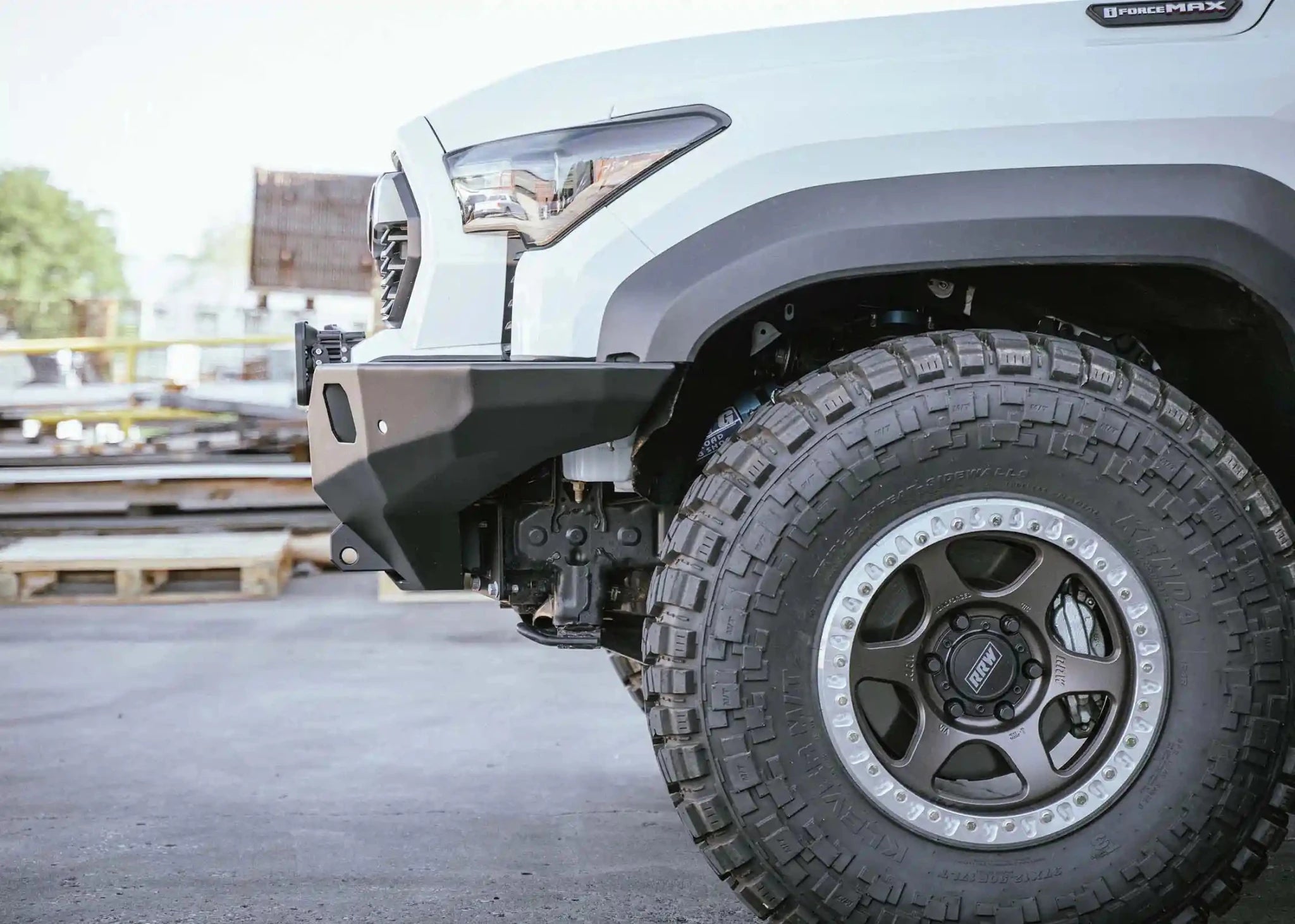 Hi - Lite Overland Toyota Tacoma Front Bumper 4th Gen (2024 - 2026) [No Bull Bar] - Spirit of 1876Backwoods Adventure Mods