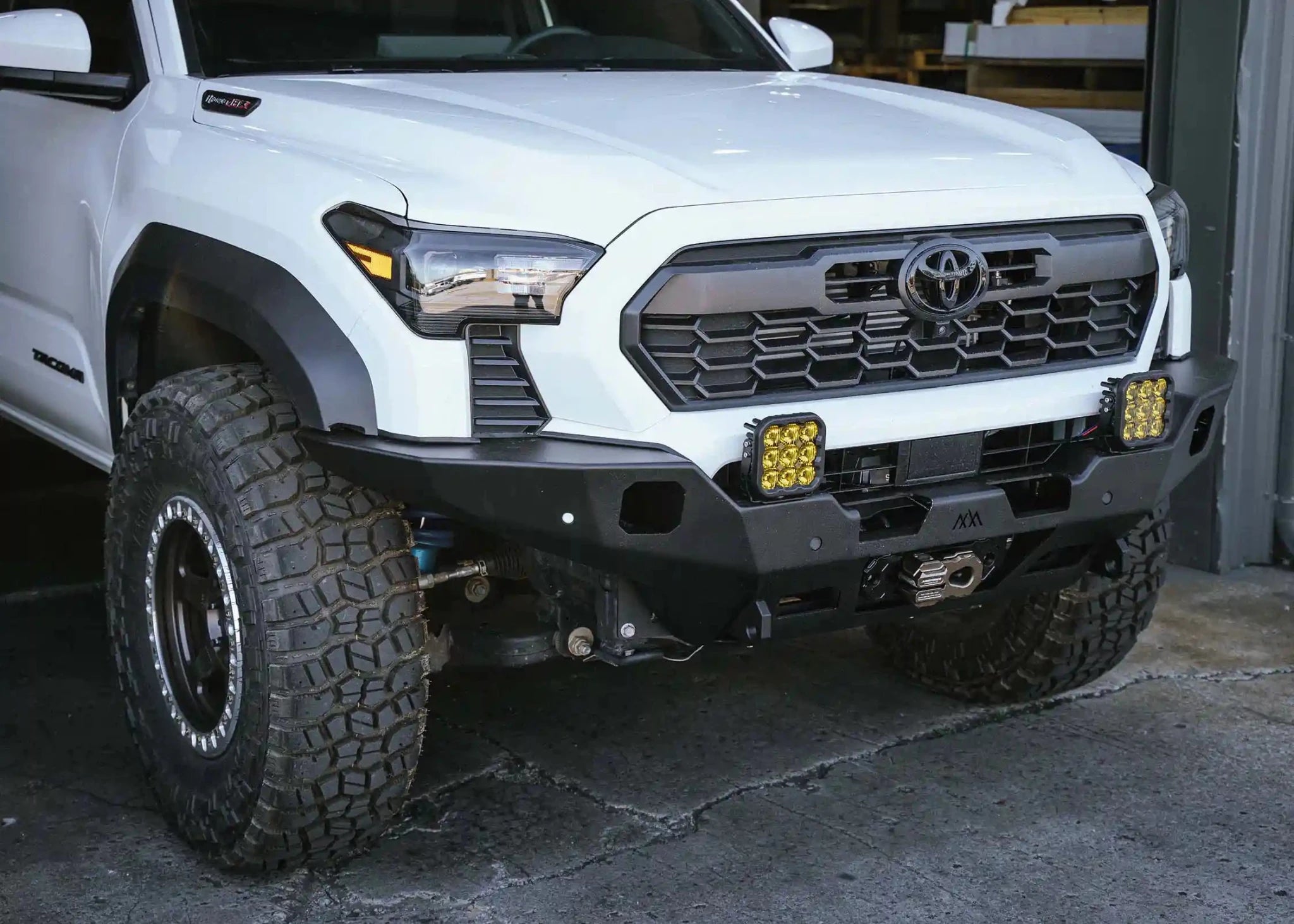 Hi - Lite Overland Toyota Tacoma Front Bumper 4th Gen (2024 - 2026) [No Bull Bar] - Spirit of 1876Backwoods Adventure Mods