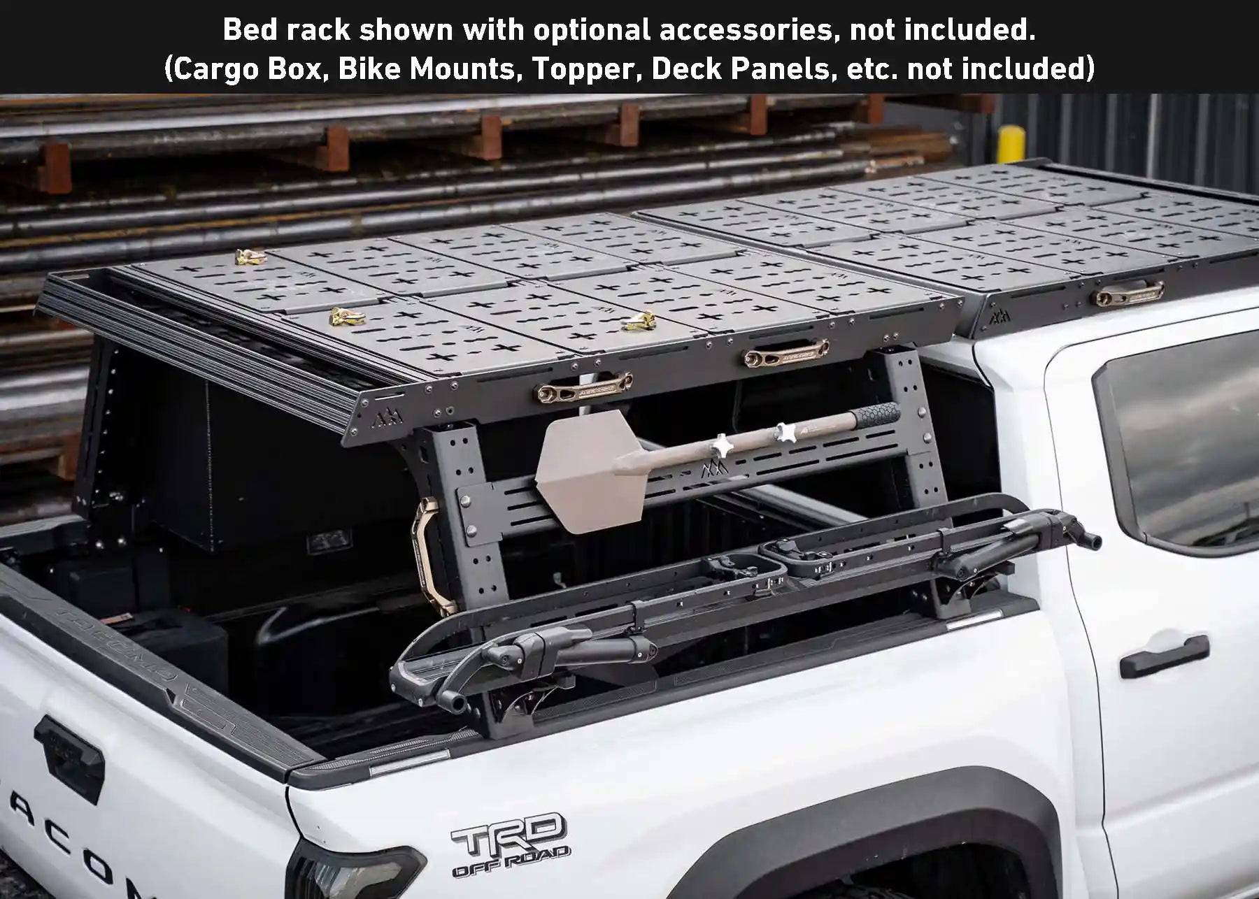 Toyota Tacoma Overland Bed Rack (2005 - 2026) - Spirit of 1876 - Backwoods Adventure Mods