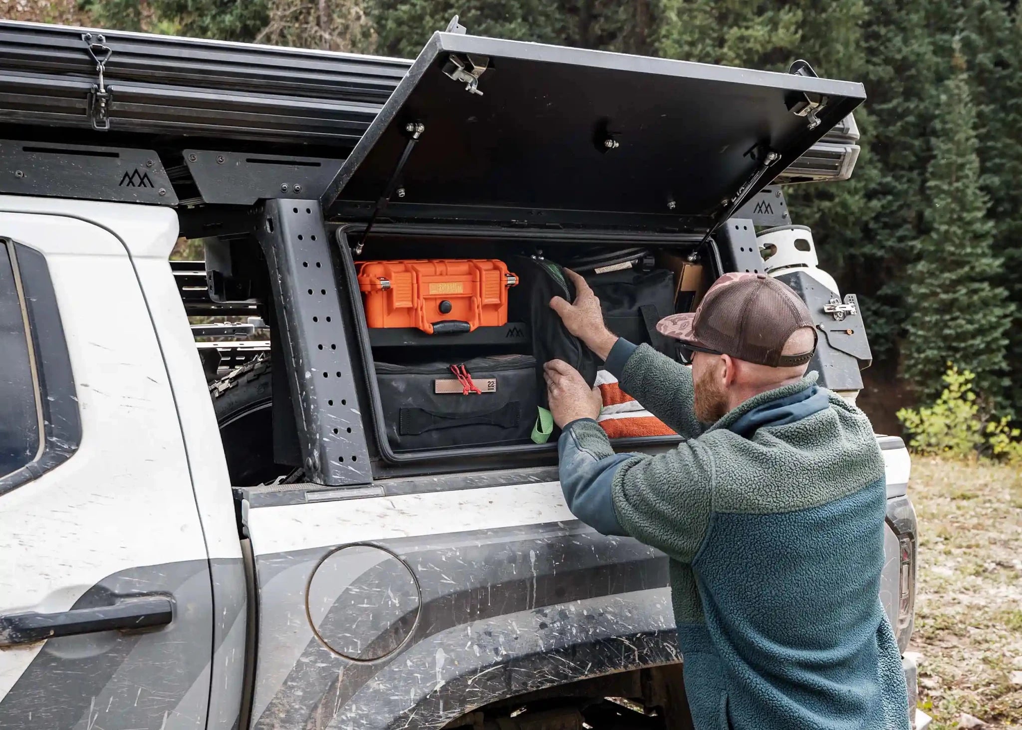 Toyota Tacoma Overland Bed Rack (2005 - 2026) - Spirit of 1876 - Backwoods Adventure Mods