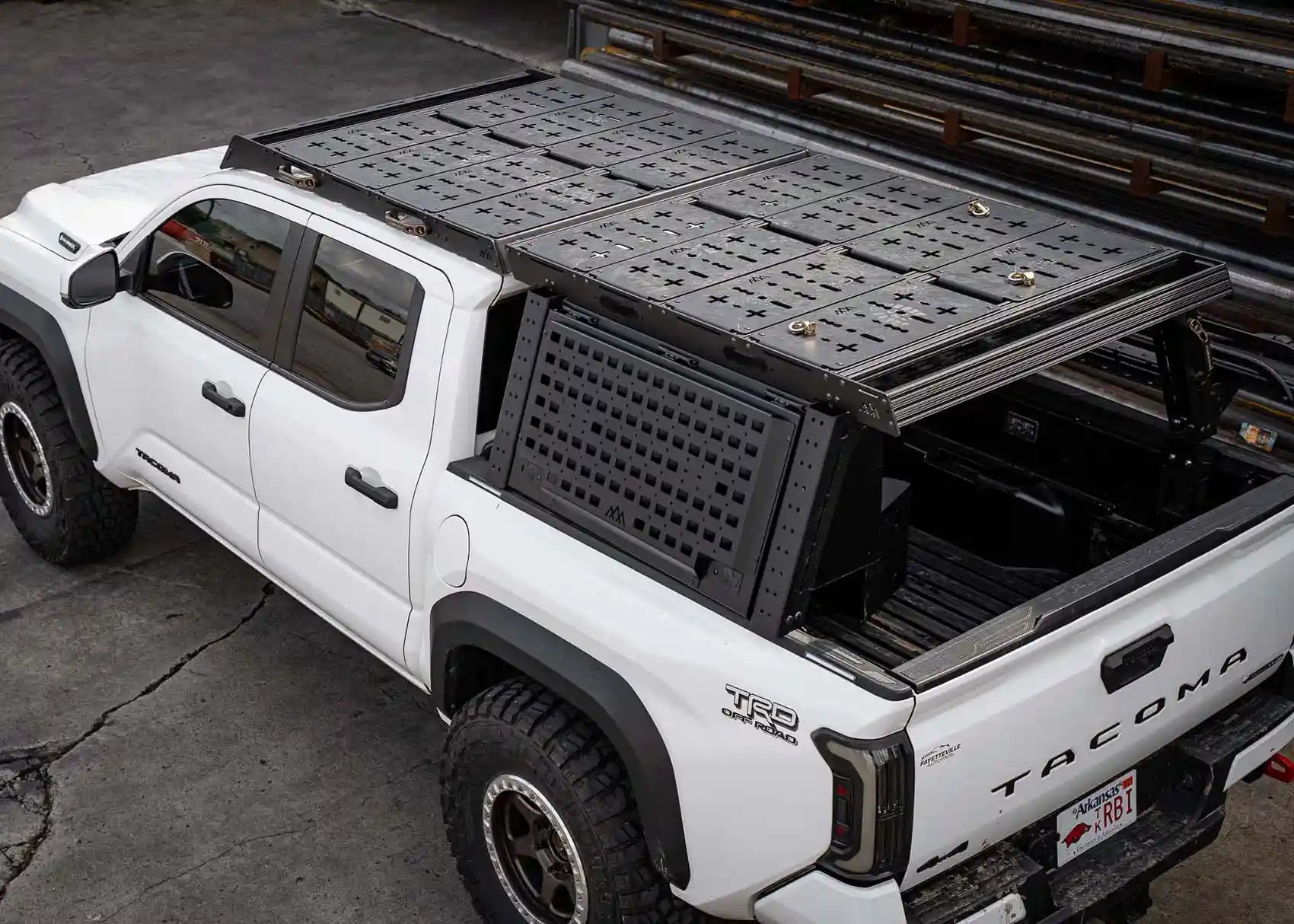Toyota Tacoma Overland Bed Rack (2005 - 2026) - Spirit of 1876 - Backwoods Adventure Mods