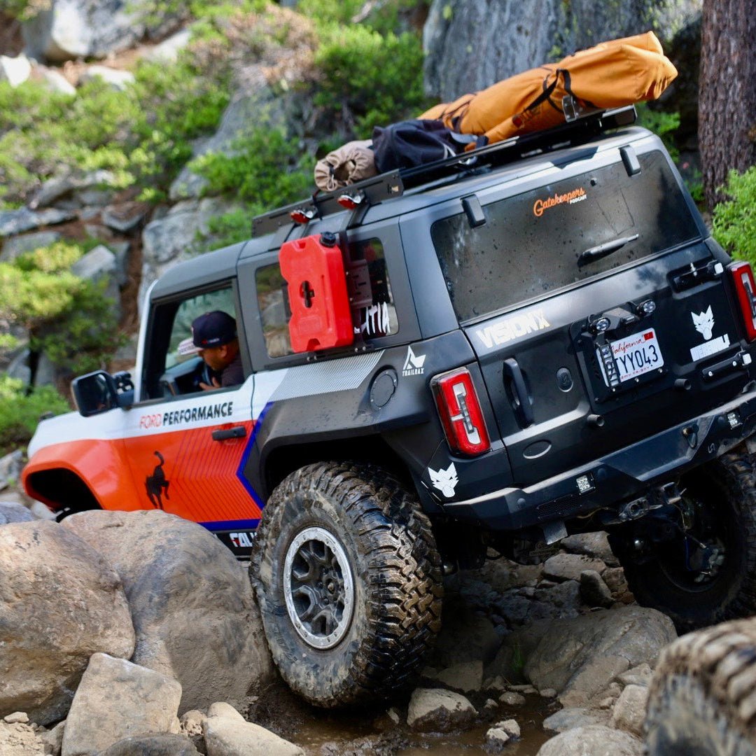 Modular Half Rack For The Ford Bronco (2021-Current) - Spirit of 1876 - TrailRax
