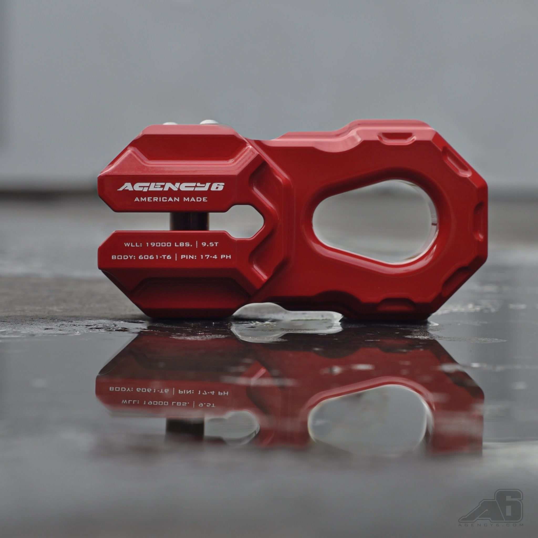 Agency 6 Billet Winch Shackle - Spirit of 1876 - Agency6.com